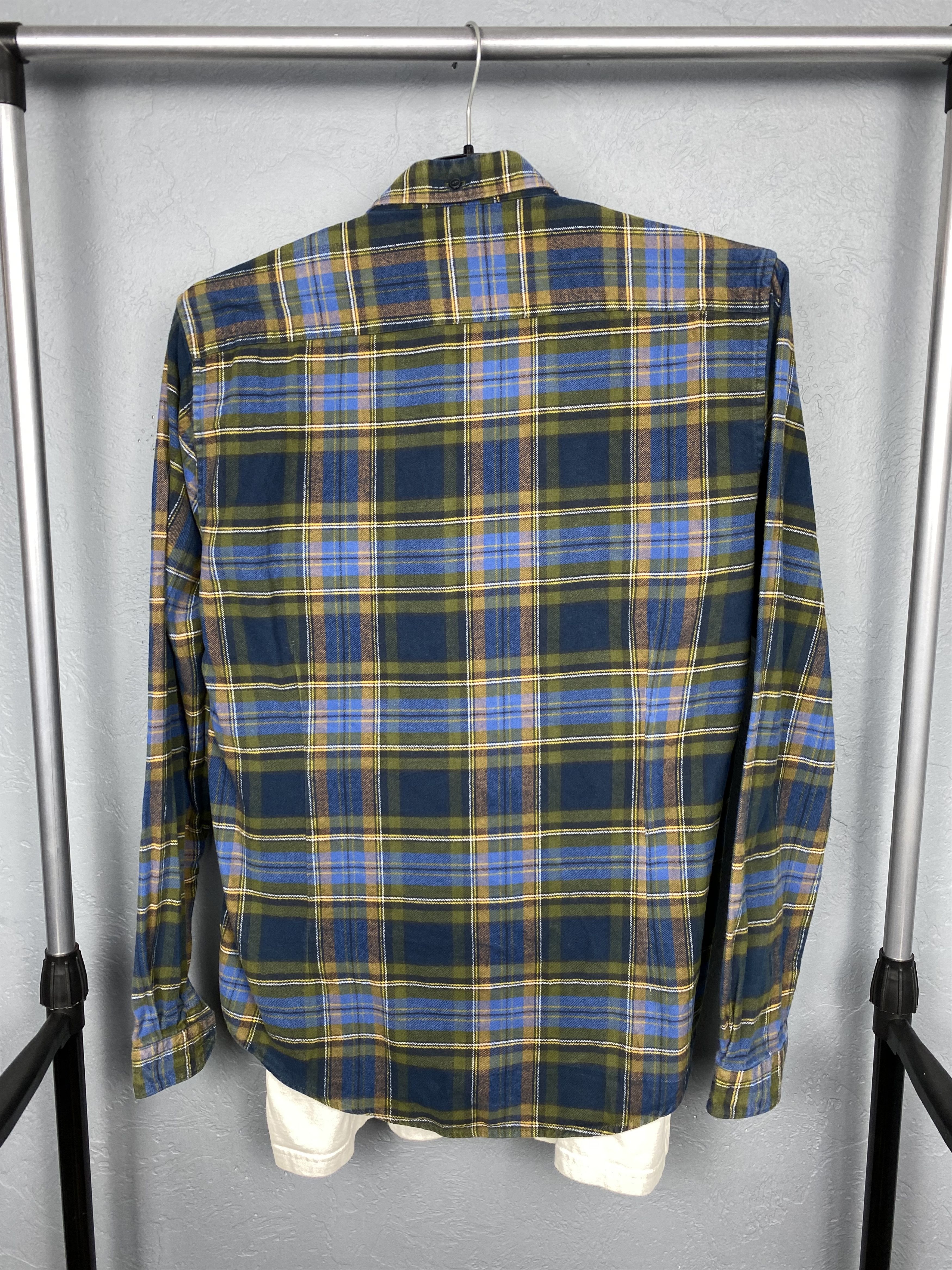 Barbour Barbour Vintage Flannel Plaid Shirt Y2K Size US M / EU 48-50 / 2 - 7 Thumbnail