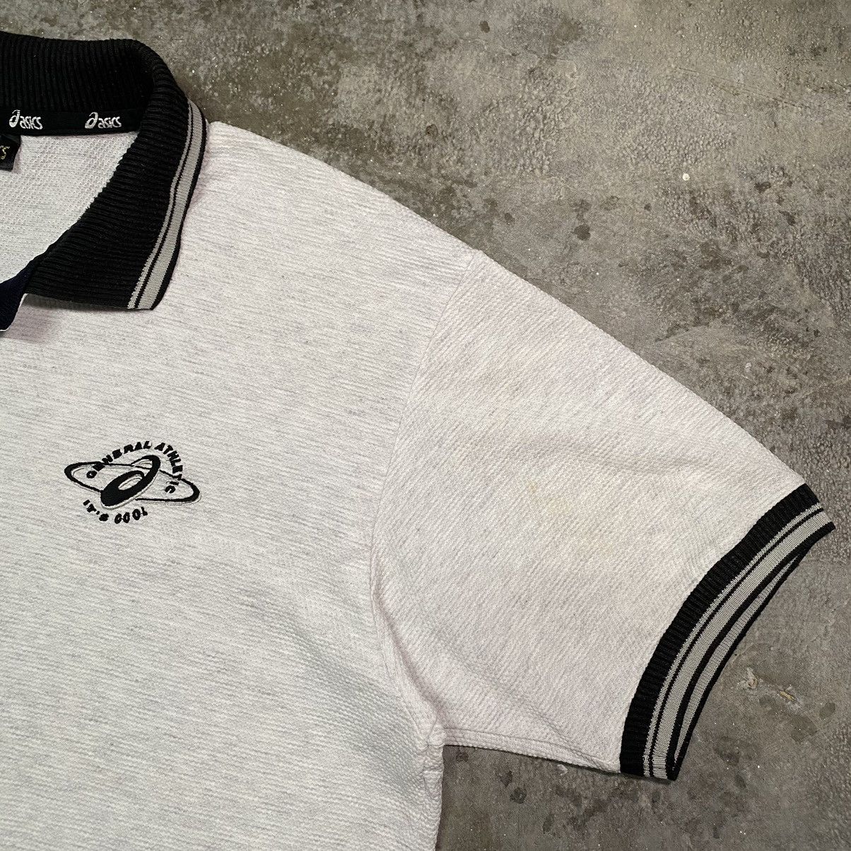 Asics × Vintage Vintage Asics General Athletic Polos T Shirt Size US XL / EU 56 / 4 - 6 Thumbnail