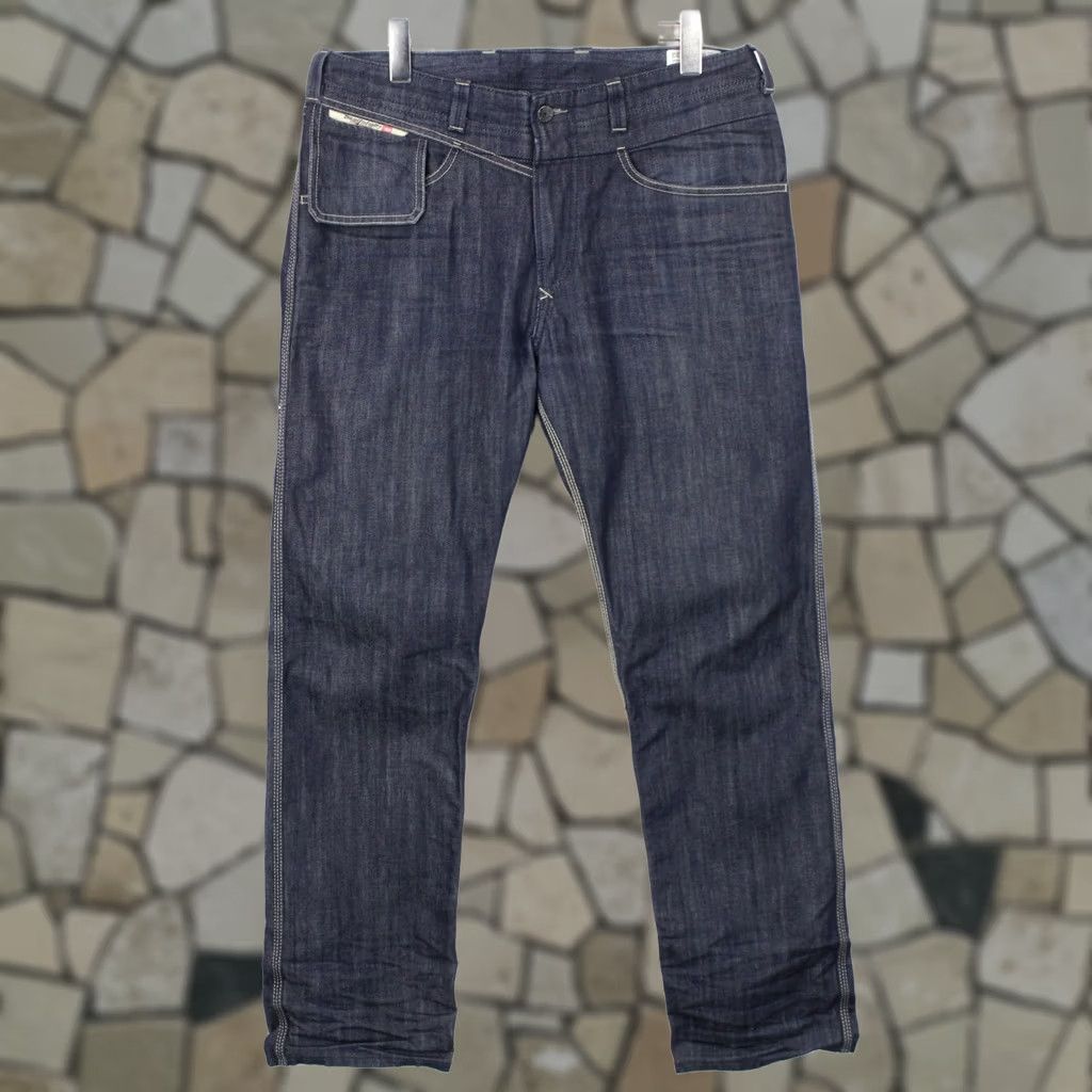Diesel Jeans Men's Regular Straight Fraceex 0880g W32/L32 Dark Denim Blue, Men's
