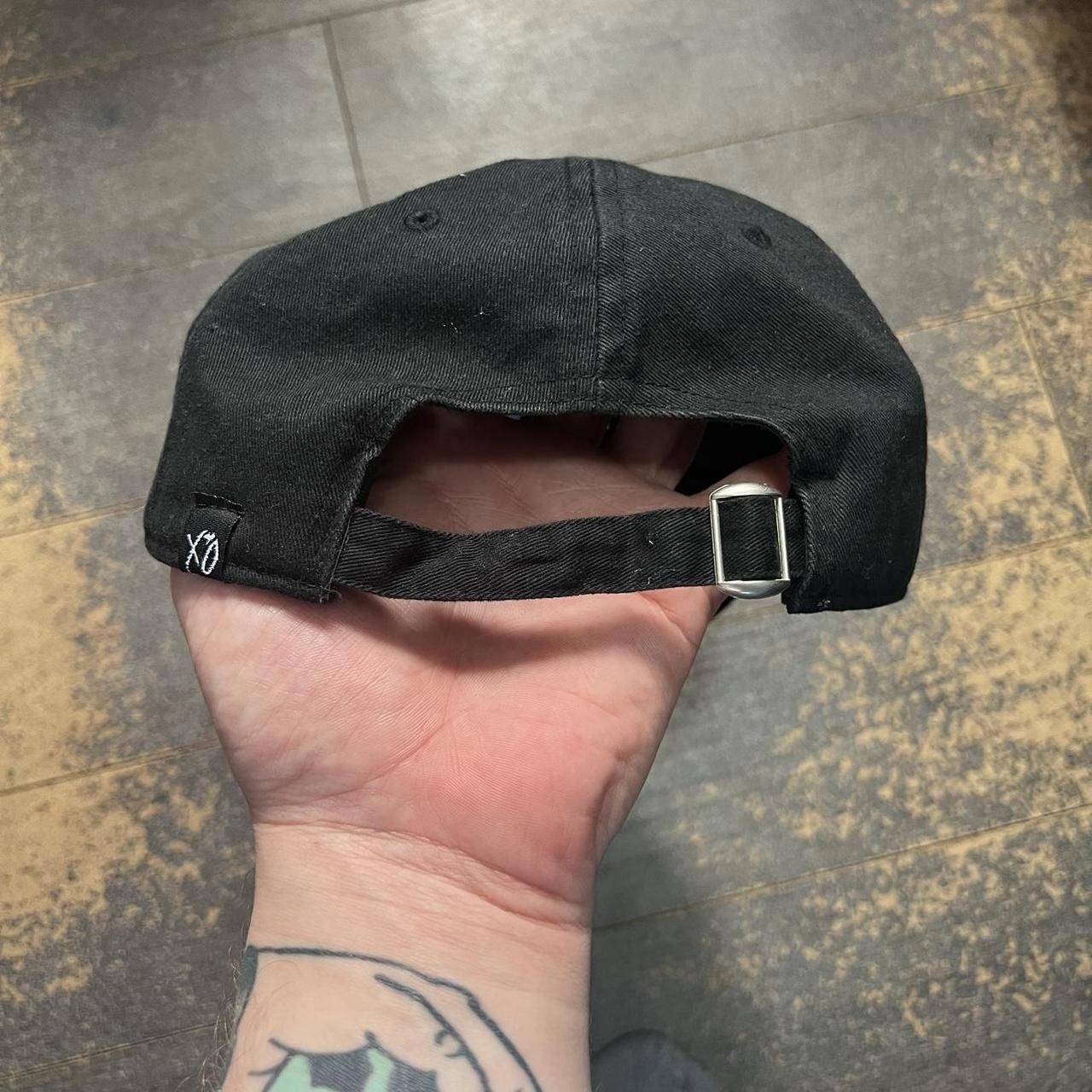 Designer the weeknd xo skull strap back hat Rare Production Sample Size ONE SIZE - 3 Thumbnail