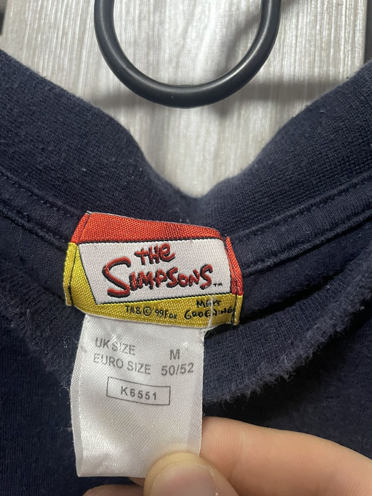 The Simpsons Vintage 1999 The Simpsons Homer Simpson Mmm Donuts T Shirt Size US M / EU 48-50 / 2 - 8 Thumbnail