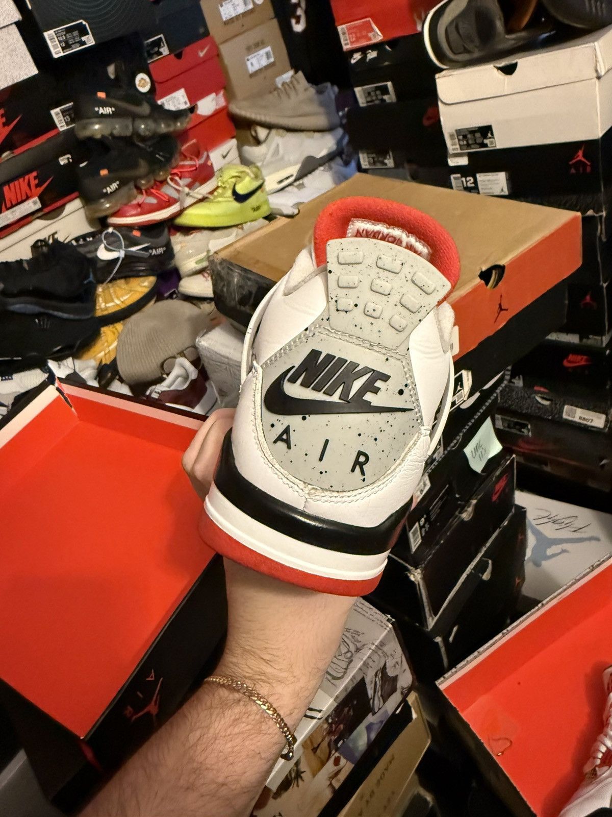 Jordan Brand Jordan retro 4 what the sz 10.5 Size US 10.5 / EU 43-44 - 4 Thumbnail