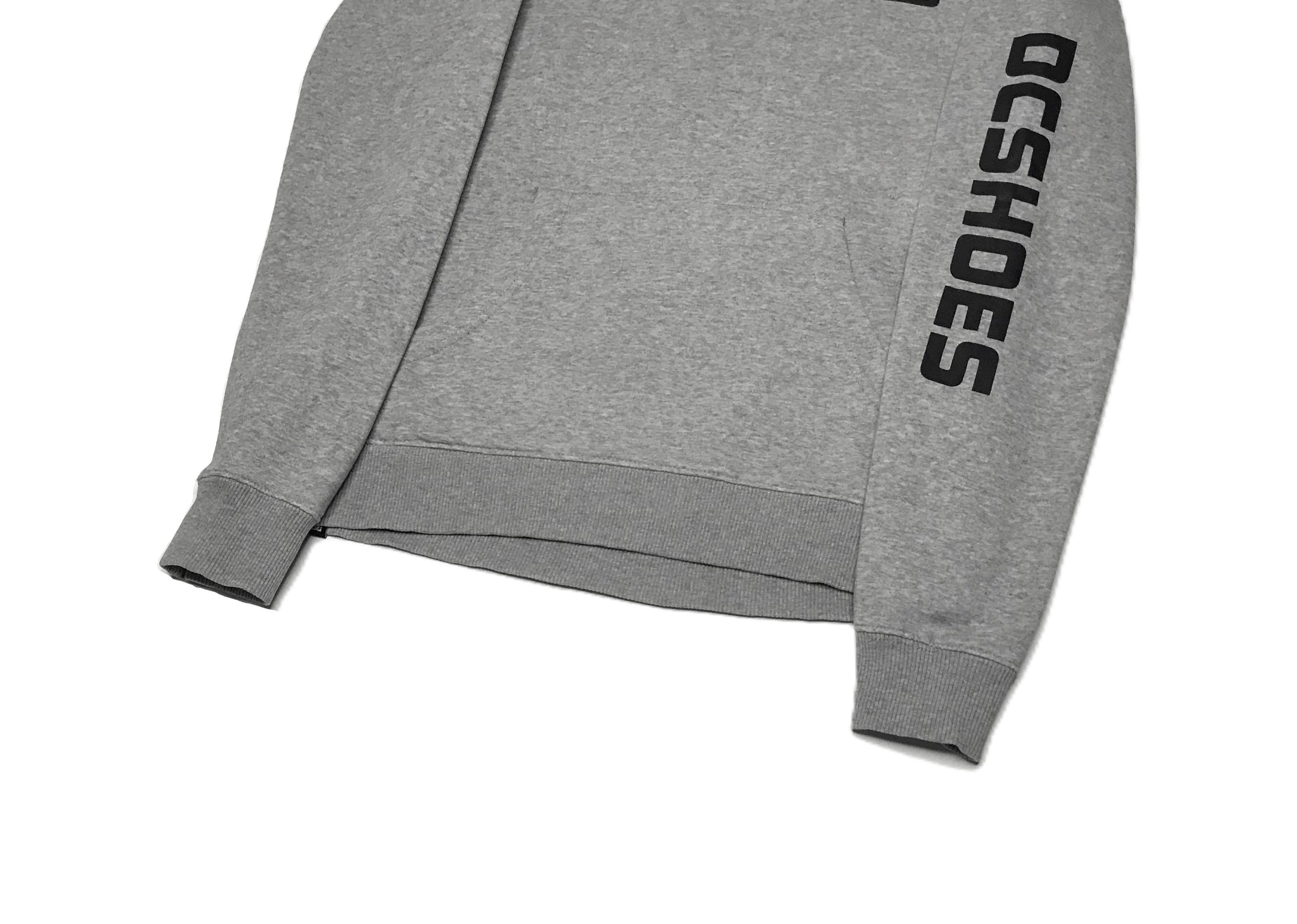 DC DC Shoes Mens Hoodie Pullover Sz S Gray Size US S / EU 44-46 / 1 - 5 Thumbnail