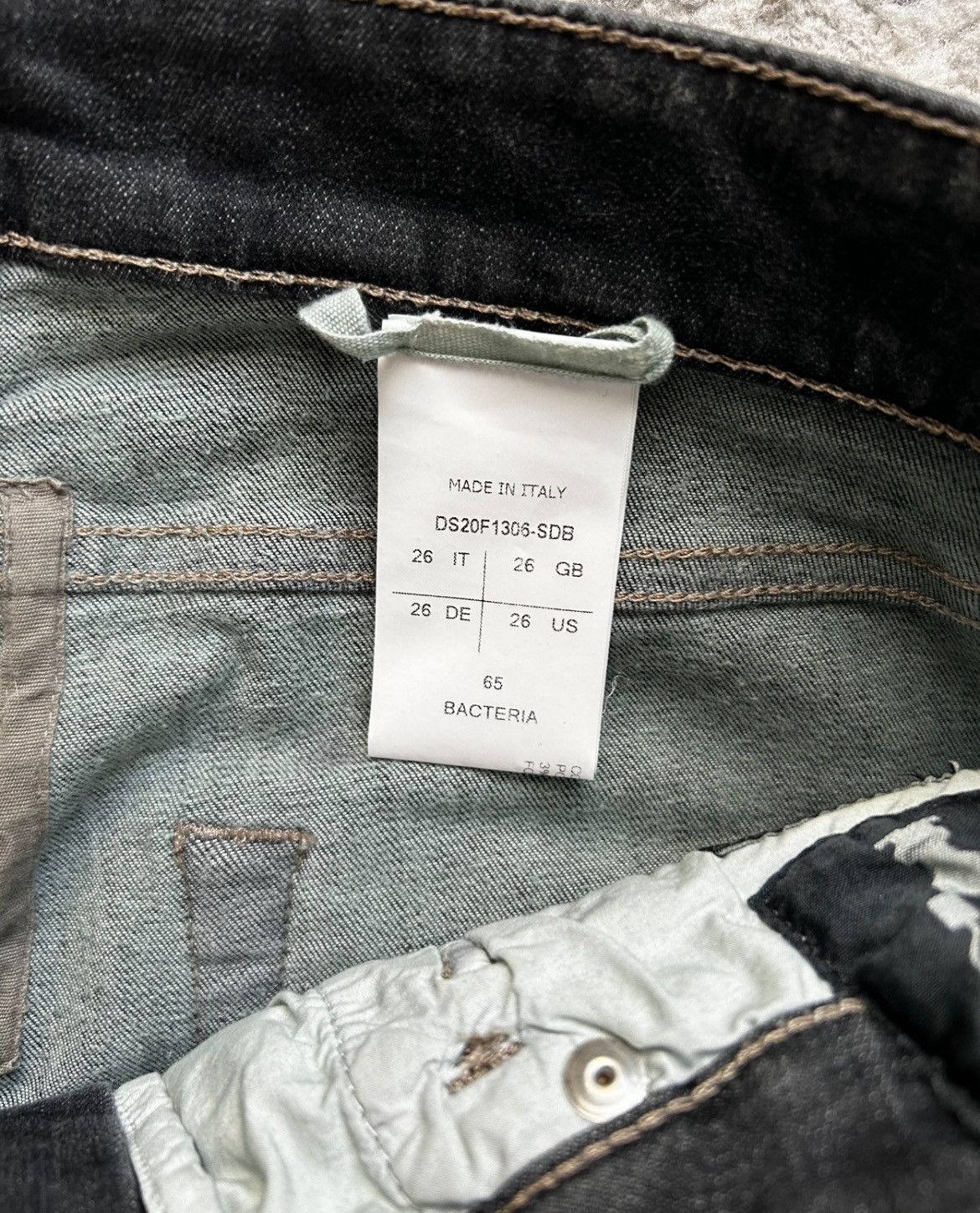 Rick Owens Drkshdw Rick Owens FW20 Bacteria Tyrones Size 28" / US 6 / IT 42 - 5 Thumbnail