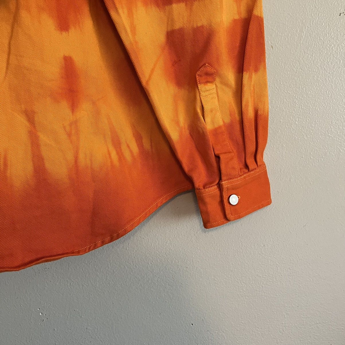Palace Denim Tie-Dye Drop Shoulder Shirt Size US L / EU 52-54 / 3 - 10 Thumbnail