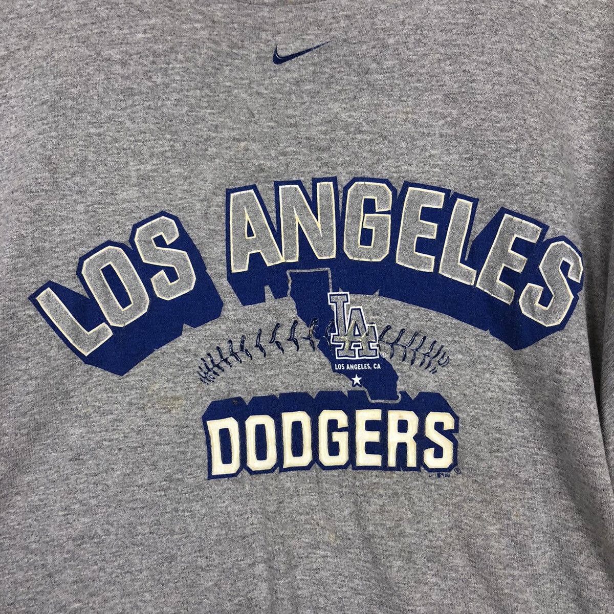 MLB × Nike × Vintage Vintage Nike Los Angeles Dodger T-shirt 90s Collection -A1 Size US M / EU 48-50 / 2 - 9 Thumbnail