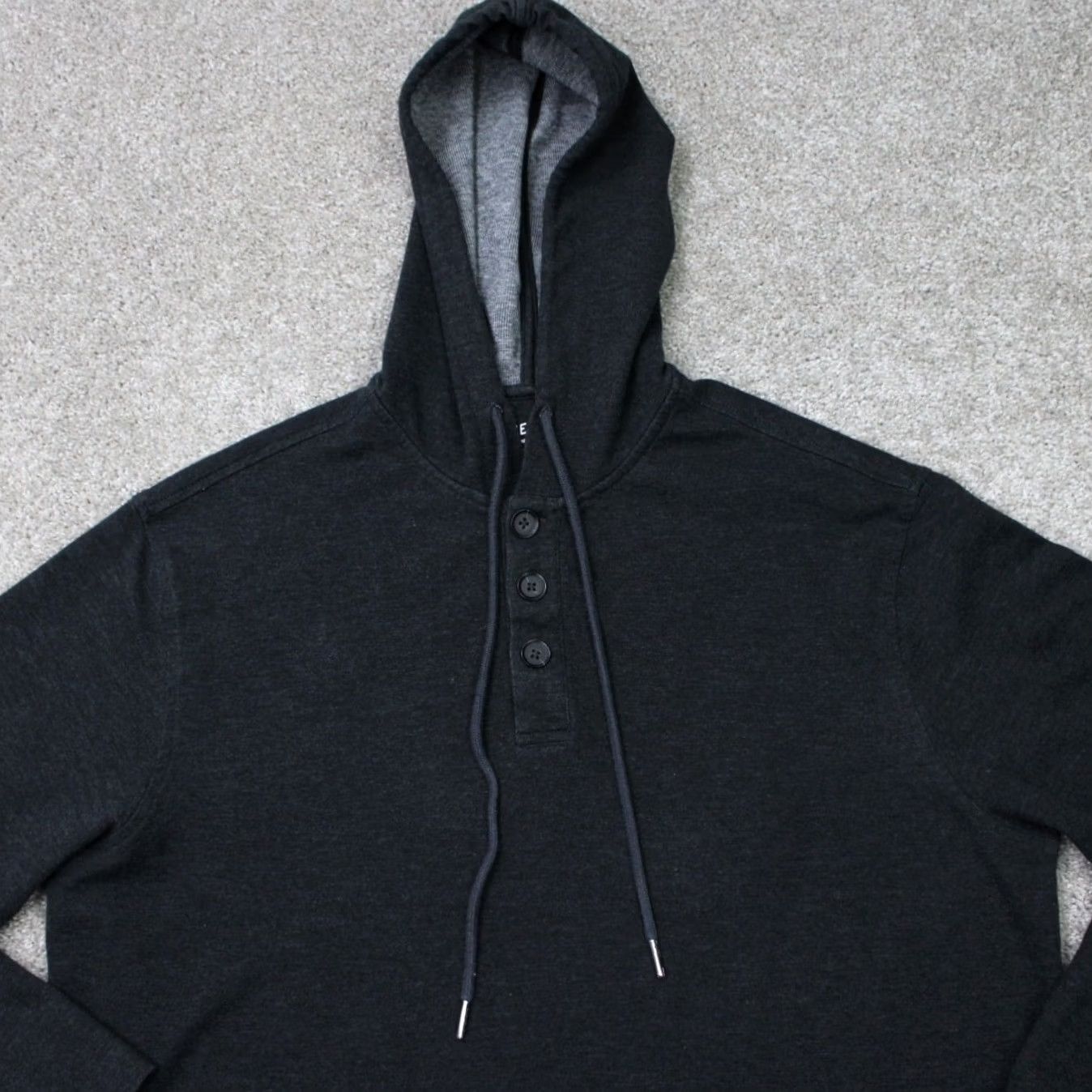 Mizzen+Main Mizzen+Main Hoodie Mens 2XL Gray Henley Hoodie Sweatshirt Regular Size Gray Size US XXL / EU 58 / 5 - 5 Thumbnail