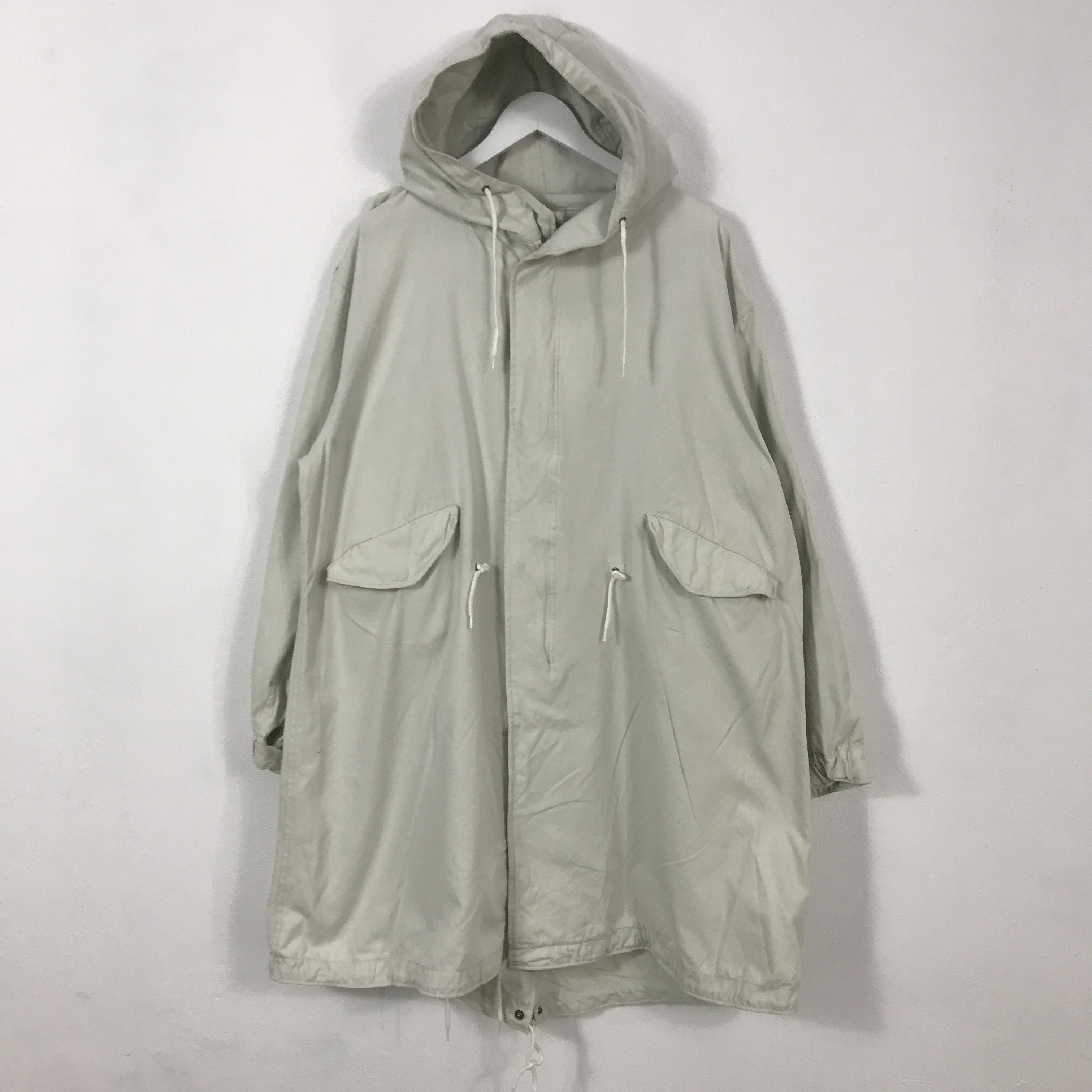 Vintage y2k Army parkas Jacket K52B20 Size US XL / EU 56 / 4 - 1 Thumbnail