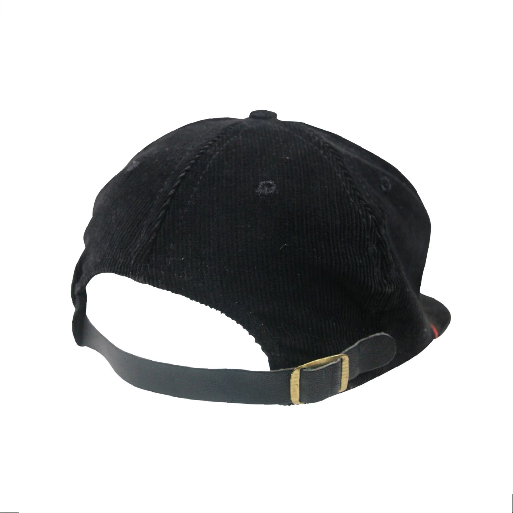Vintage VINTAGE Pierce Corduroy Trucker Hat OS Men Black Adjustable Trucker Hat Vintage Men OS Corduroy Hat 90s - None Size ONE SIZE - 3 Thumbnail