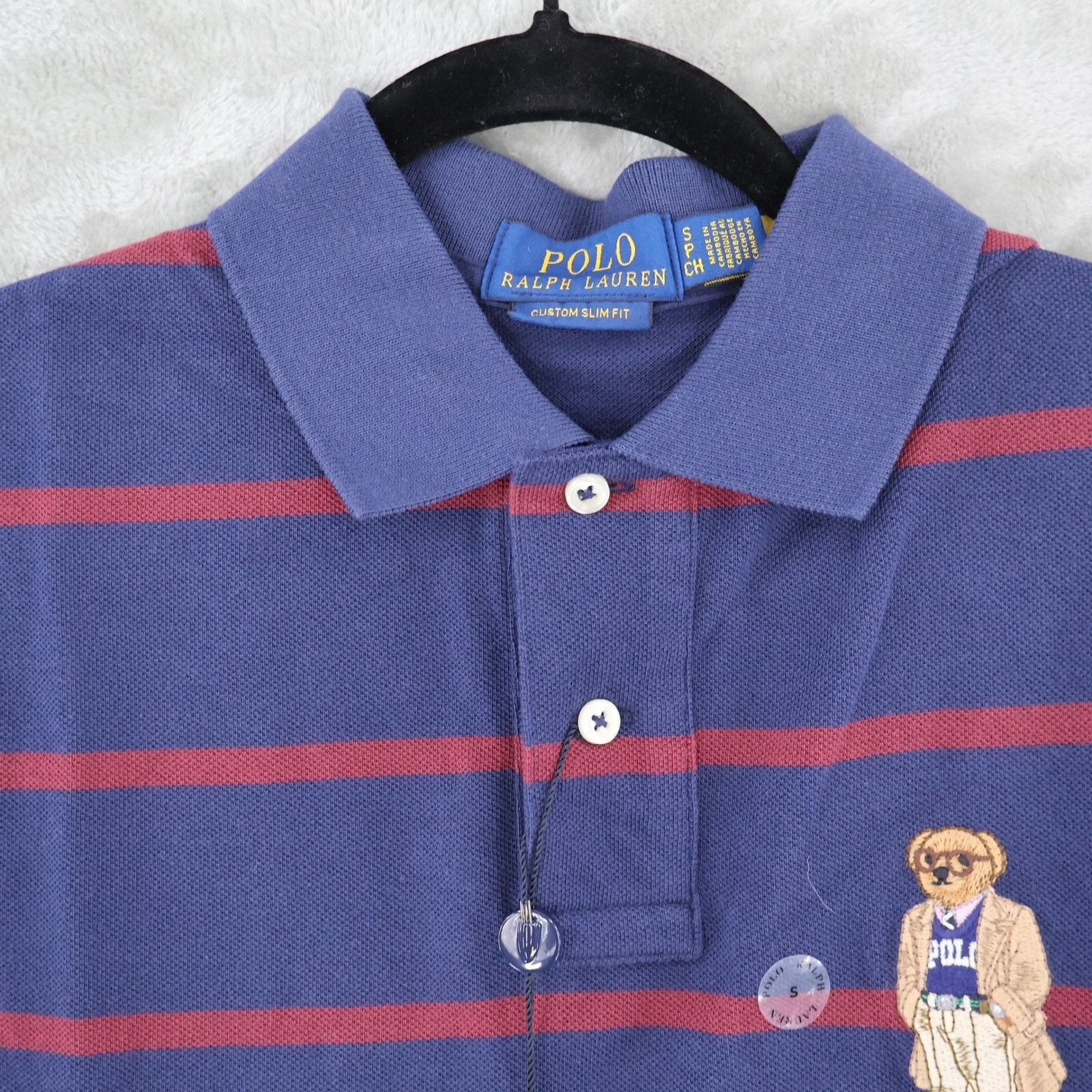 Polo Ralph Lauren Polo Ralph Lauren Classic Fit Bear Mesh Polo Shirt Men Small Size US S / EU 44-46 / 1 - 6 Thumbnail