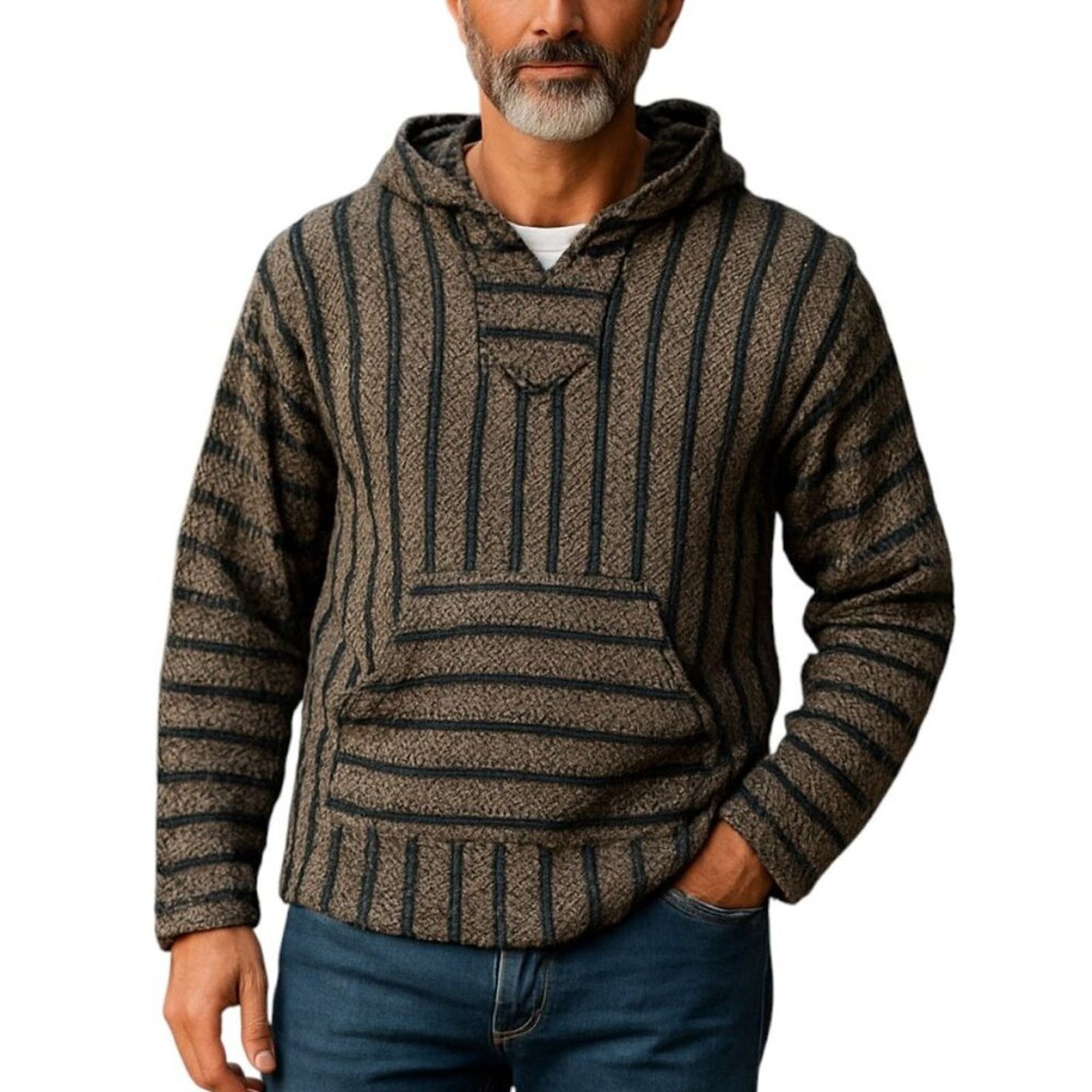 Baja Joe Baja Joe Drug Rug Hoodie Surfer Pullover Size L Size L / US 10 / IT 46 - 1 Thumbnail