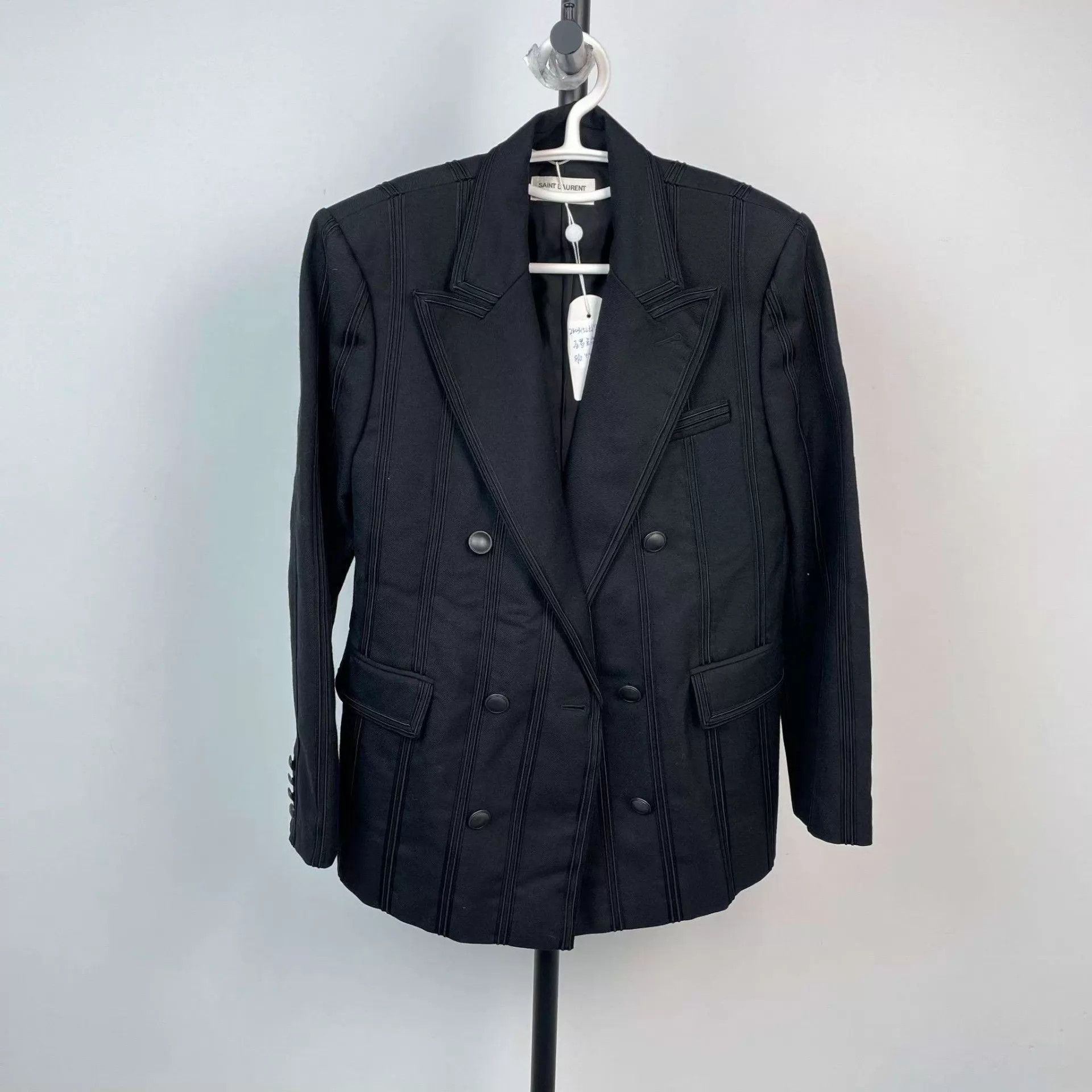Yves Saint Laurent YSL Stripe Suit 44 Size 44R - 1 Thumbnail