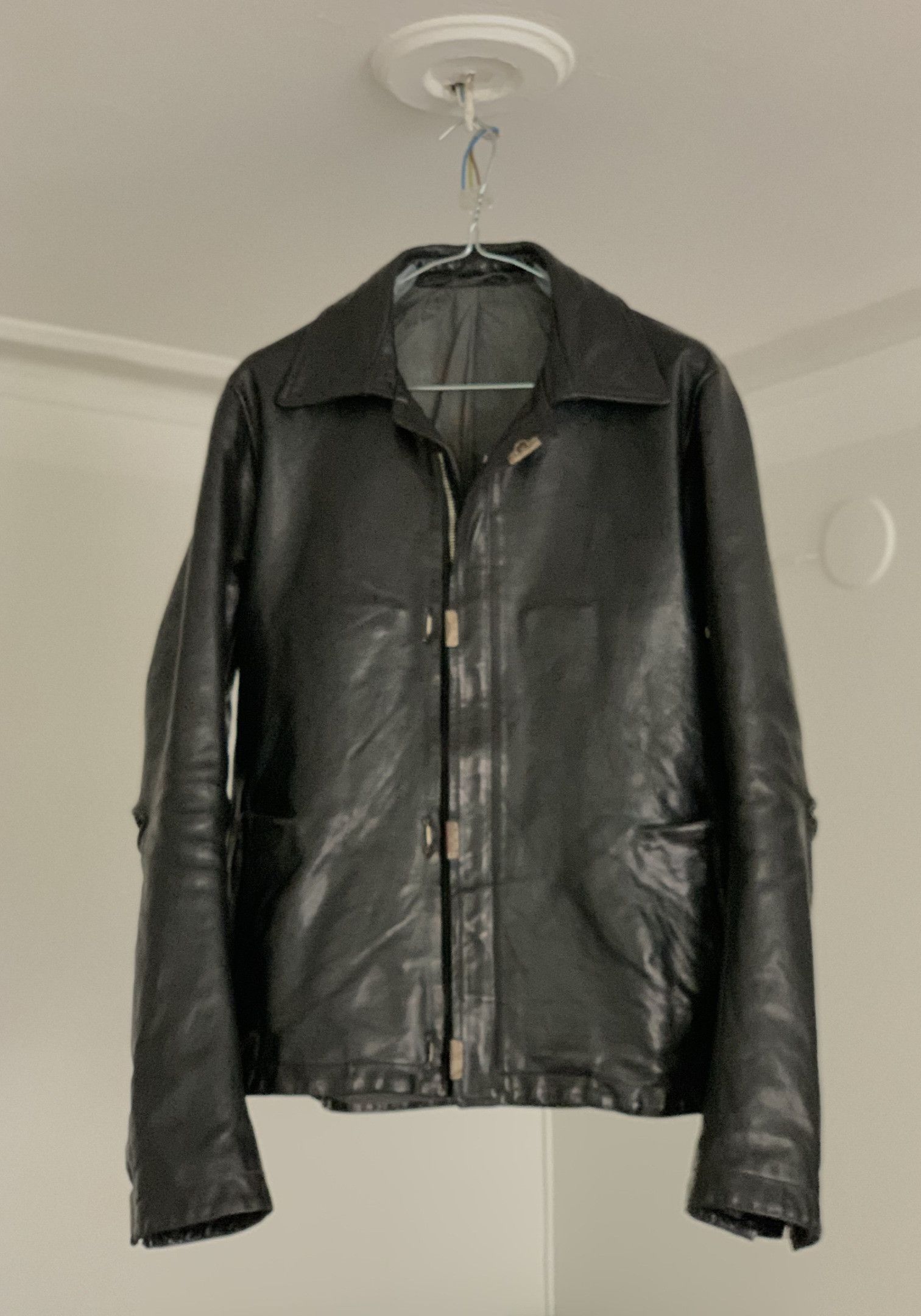 Carol Christian Poell LM/2498 CORS-PTC/10 SCARSTITCH LEATHER JACKET Size US M / EU 48-50 / 2 - 3 Thumbnail