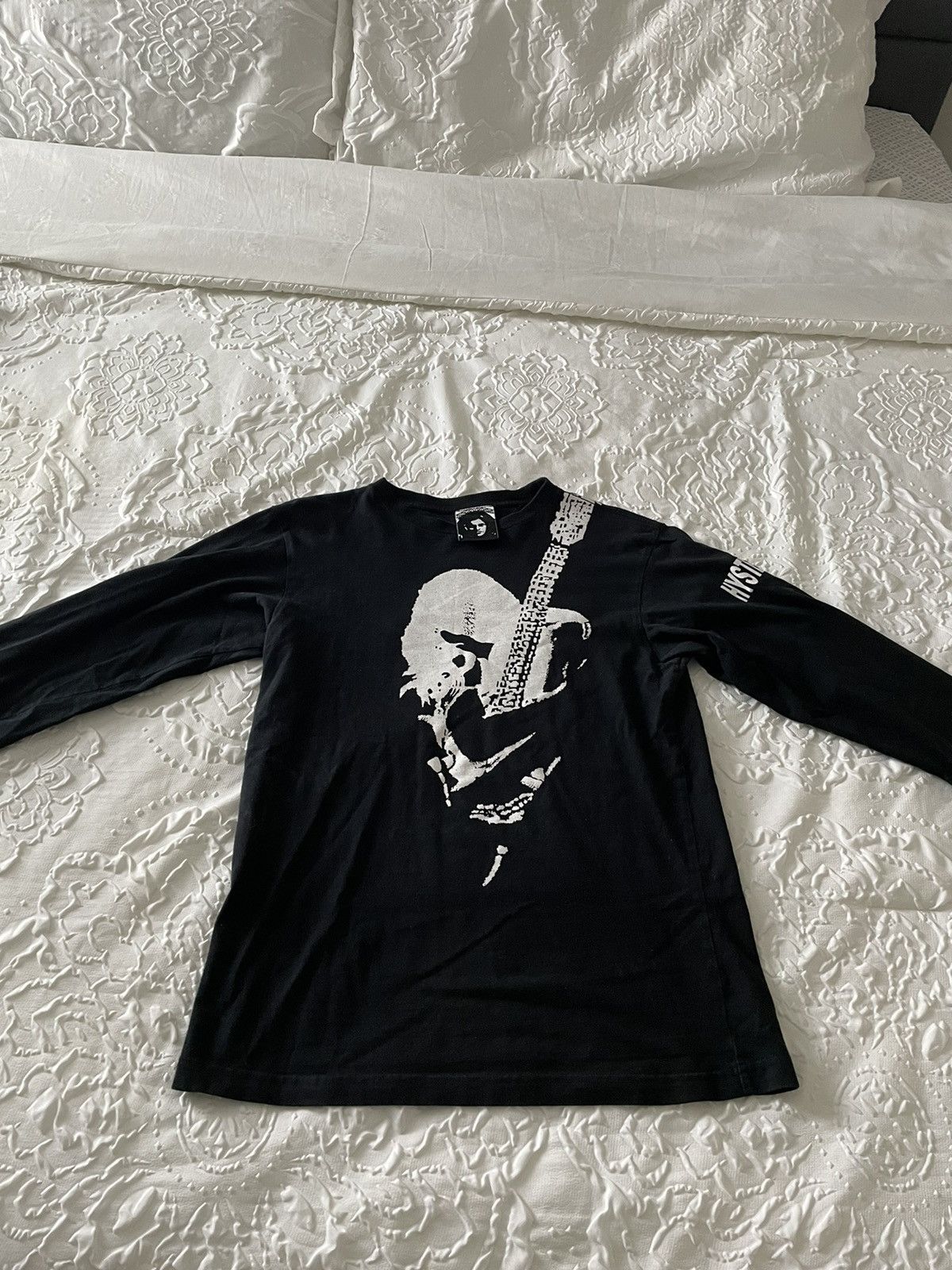 Hysteric Glamour Hysteric Glamour Guitar Girl Long Sleeve Hysteric Glamour Hysteric Glamour Guitar Girl Long Sleeve