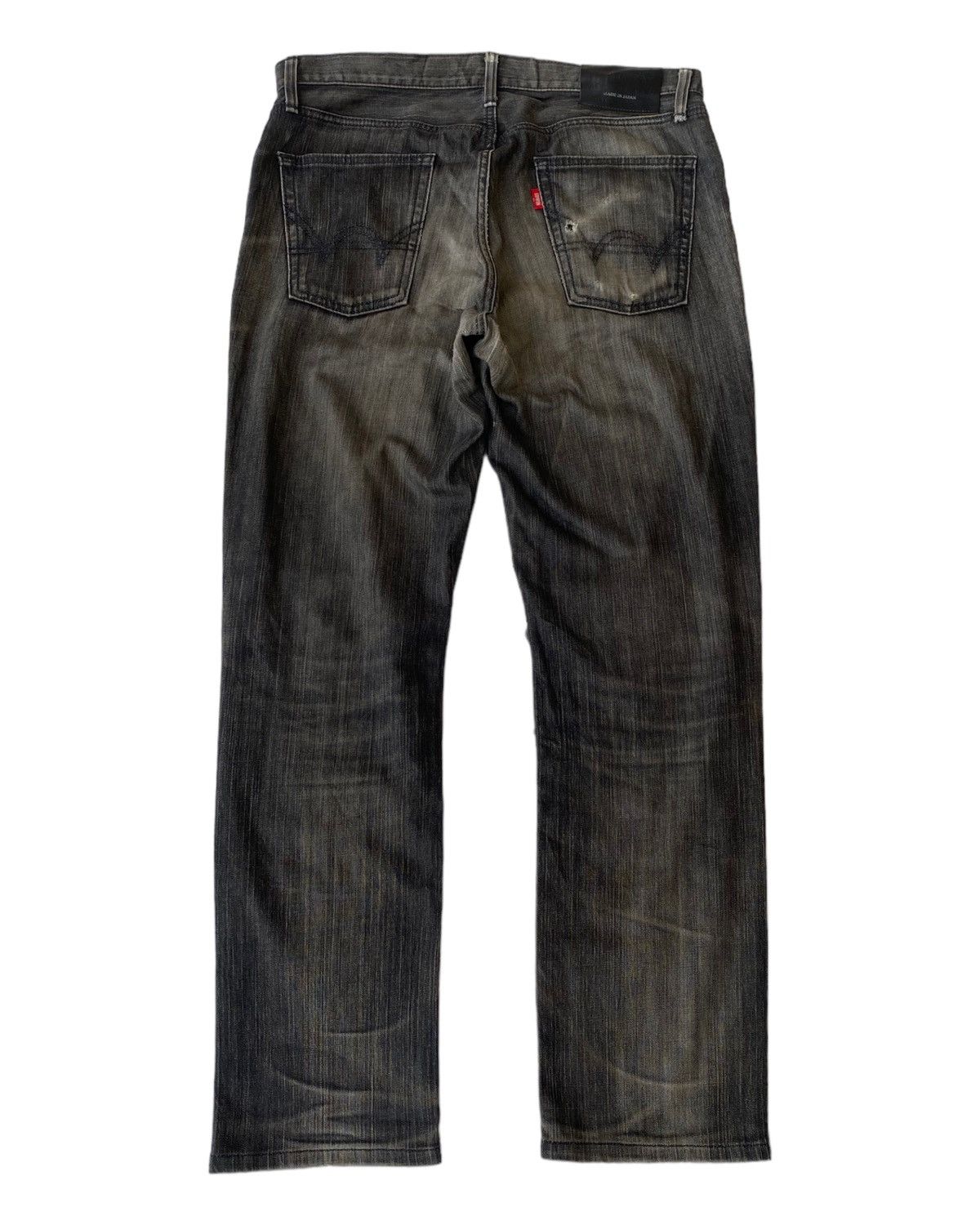 Edwin BAGGY DISTRESSED DENIM EDWIN JAPAN UNDERCOVER STYLE DESIGN Size US 34 / EU 50 - 2 Thumbnail
