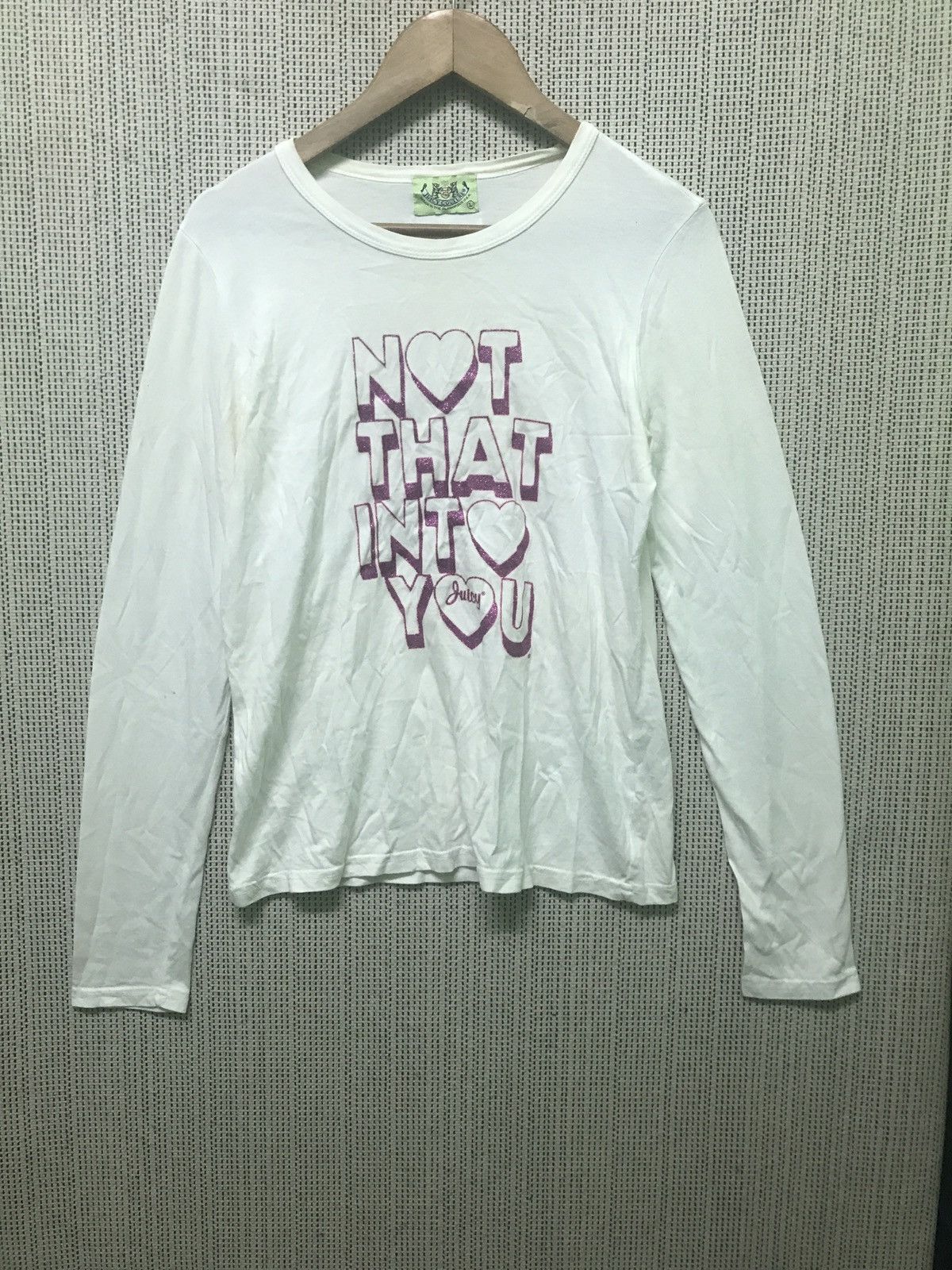 Juicy Couture ‼️ juice couture not that into you very rare Size L / US 10 / IT 46 - 1 Thumbnail