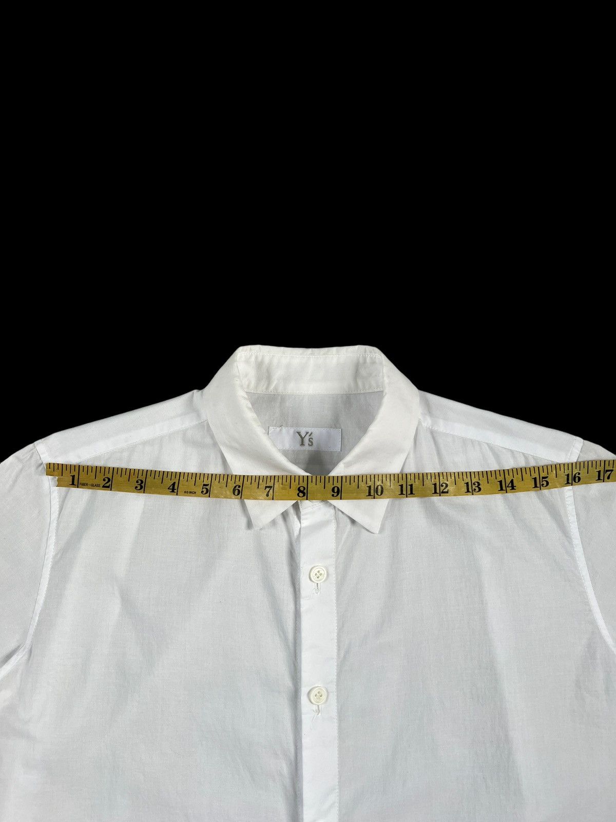 Yohji Yamamoto Archive 1990 Y’s Runaway Asymmetrical Button Shirt Size US M / EU 48-50 / 2 - 15 Thumbnail
