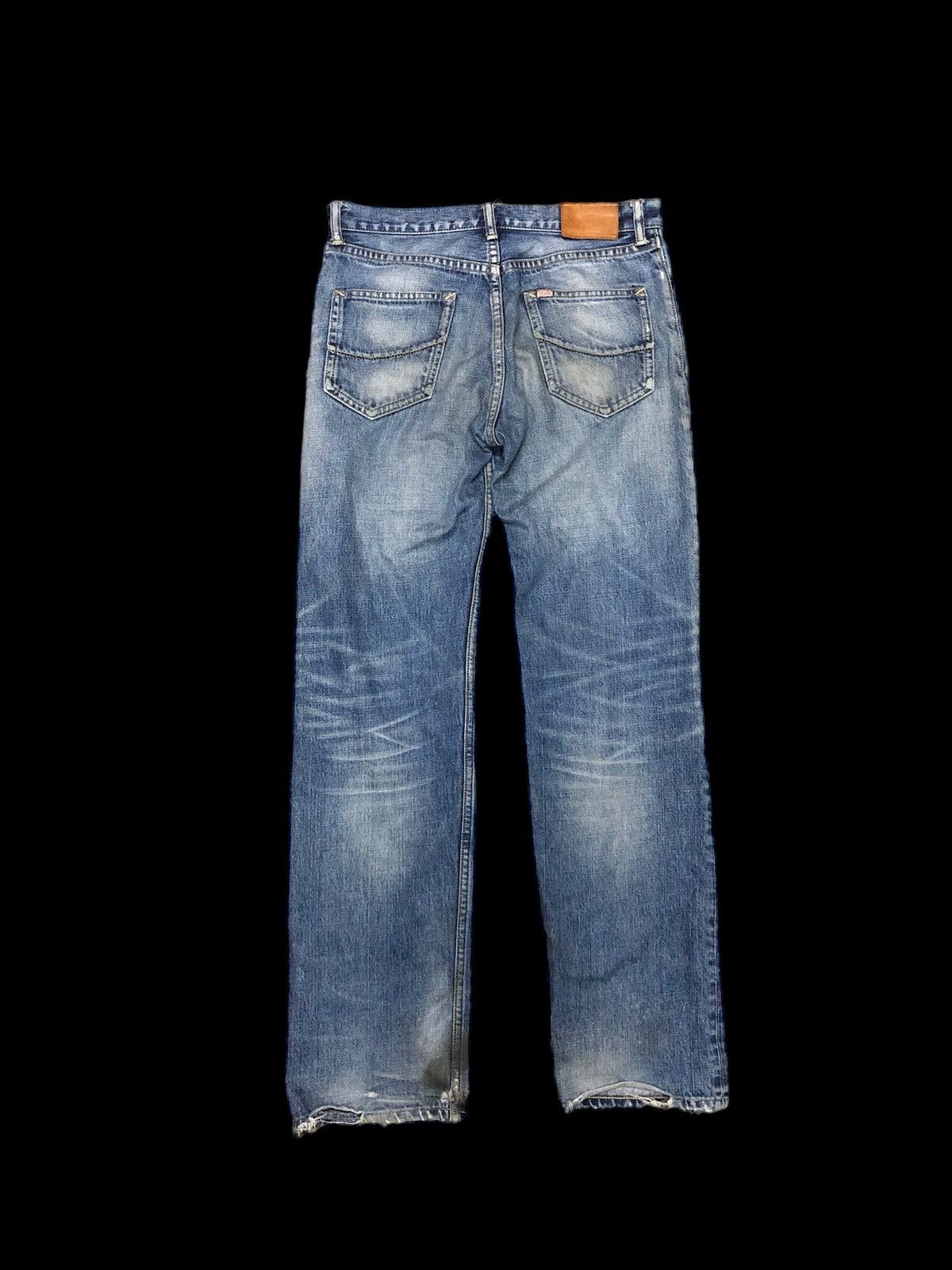Japanese Brand STEAL‼️‼️RNA SYNDROME DISTRESSED DENIM Size US 31 - 2 Thumbnail