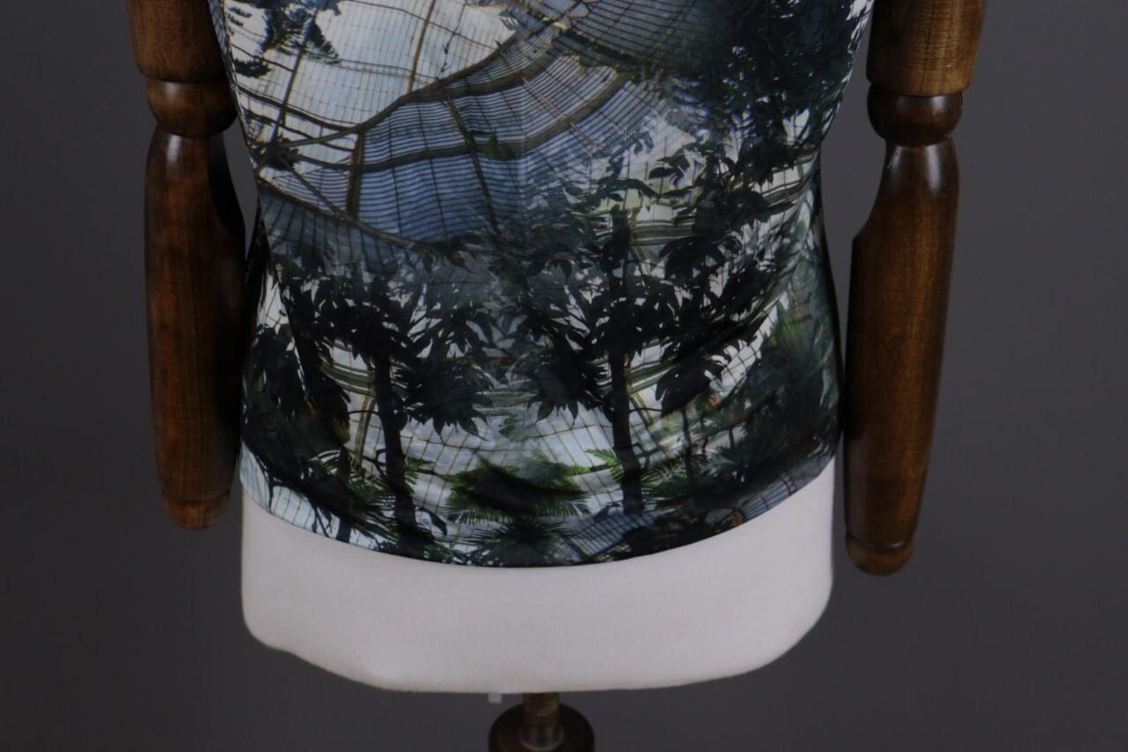 Escada Escada Multicoloer Asymmetrical Over Pint Top Shirt Size L Size M / US 6-8 / IT 42-44 - 11 Thumbnail