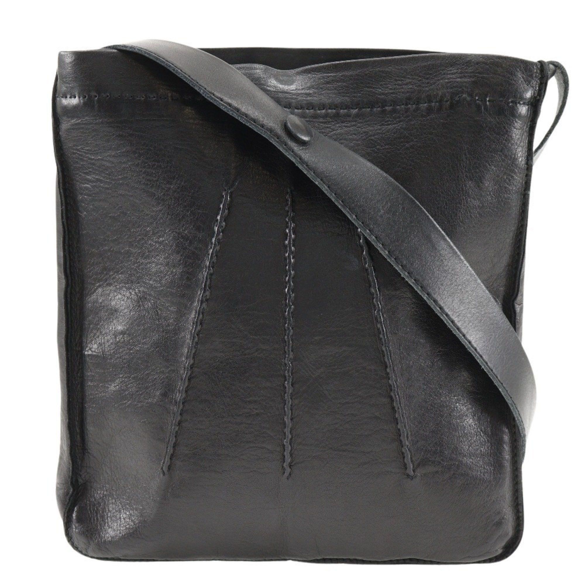 image of Hermes Tudu Shoulder Bag Calf Snap Button Mini Unisex I131824091 in Black, Women's