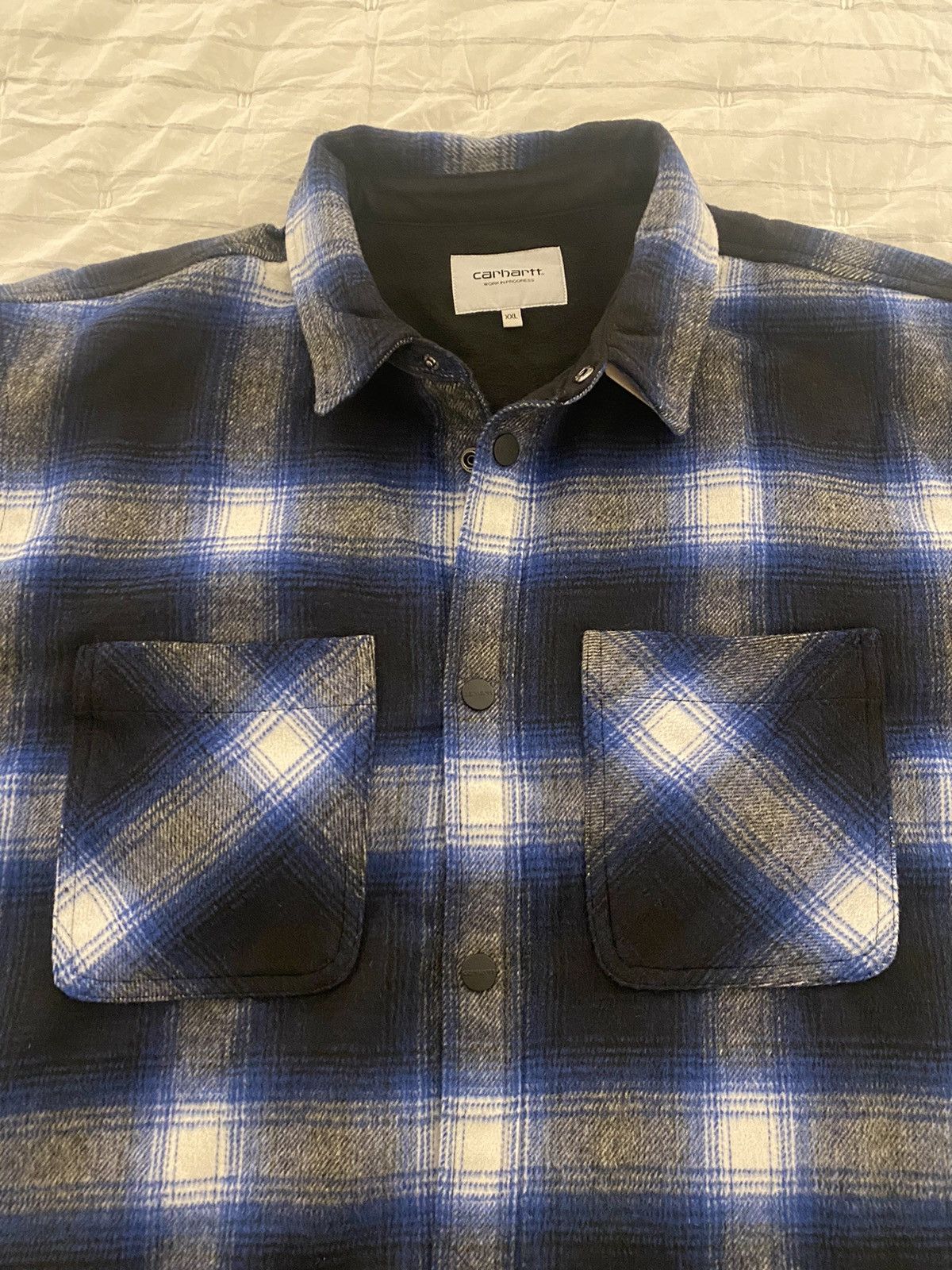 Carhartt Wip Carhartt WIP Moreau Shirt Jacket XXL Fleece Lined Shirt NWT Size US XXL / EU 58 / 5 - 5 Thumbnail