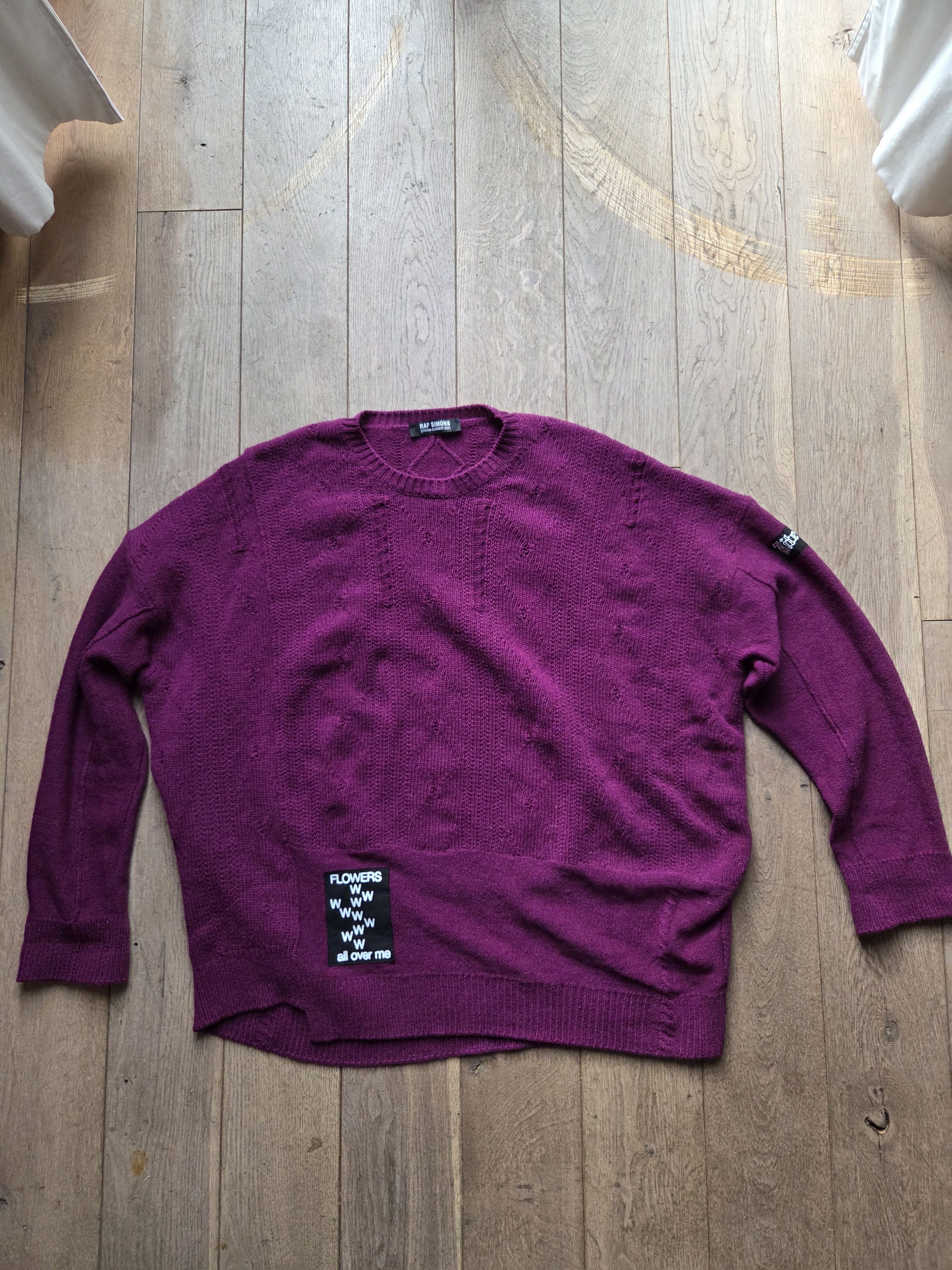 Raf Simons Raf Simons - Merino Pullover XL Size US L / EU 52-54 / 3 - 1 Thumbnail