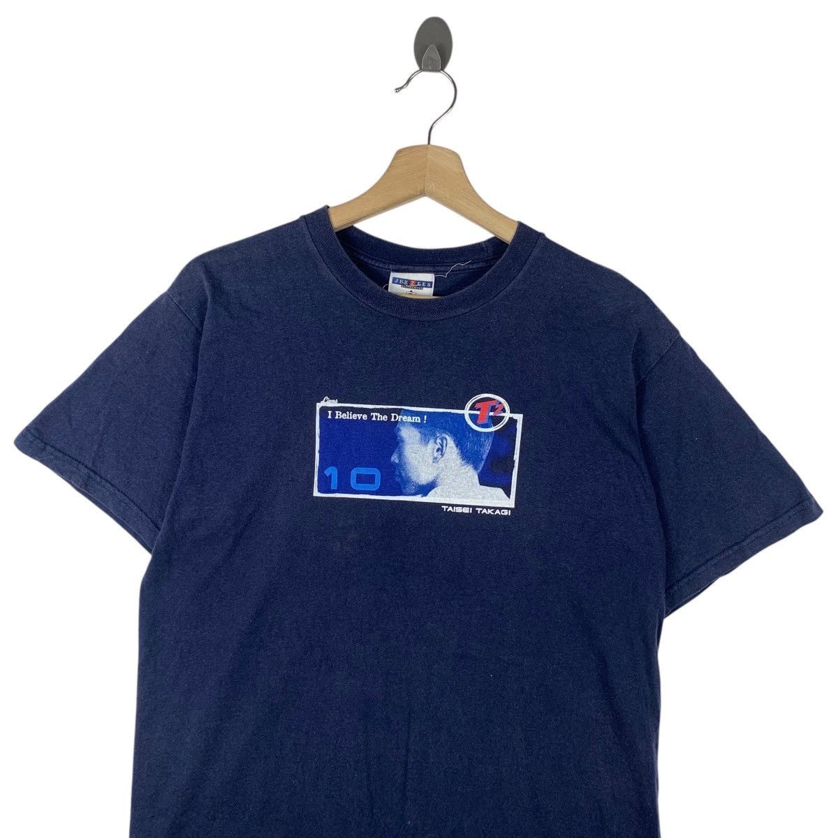 MLB Vintage MLB TAISEI TAKAGI Seibu Lions Baseball Tee Shirt Size US M / EU 48-50 / 2 - 2 Thumbnail