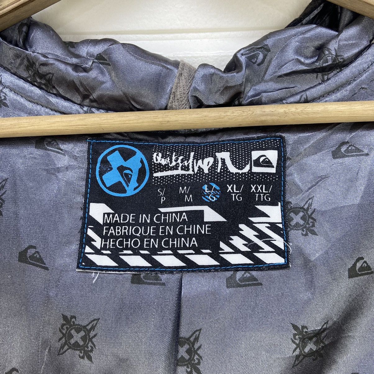 Quiksilver Quiksilver Striped Spell Out Hooded Jacket Size US M / EU 48-50 / 2 - 16 Thumbnail