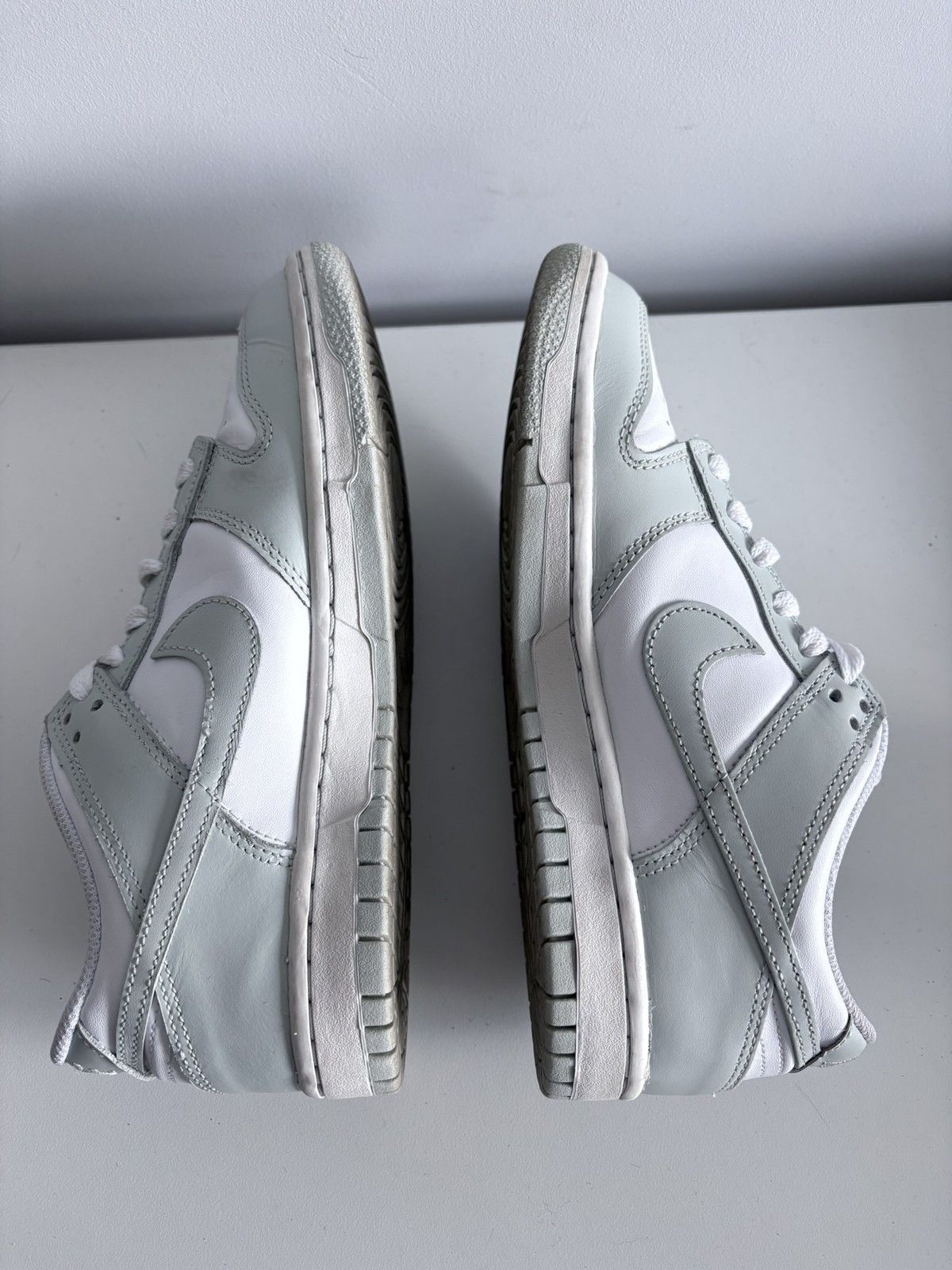 Nike Nike Dunk Low white mint leather sneakers size 38 women's Size US 8 / IT 38 - 7 Thumbnail