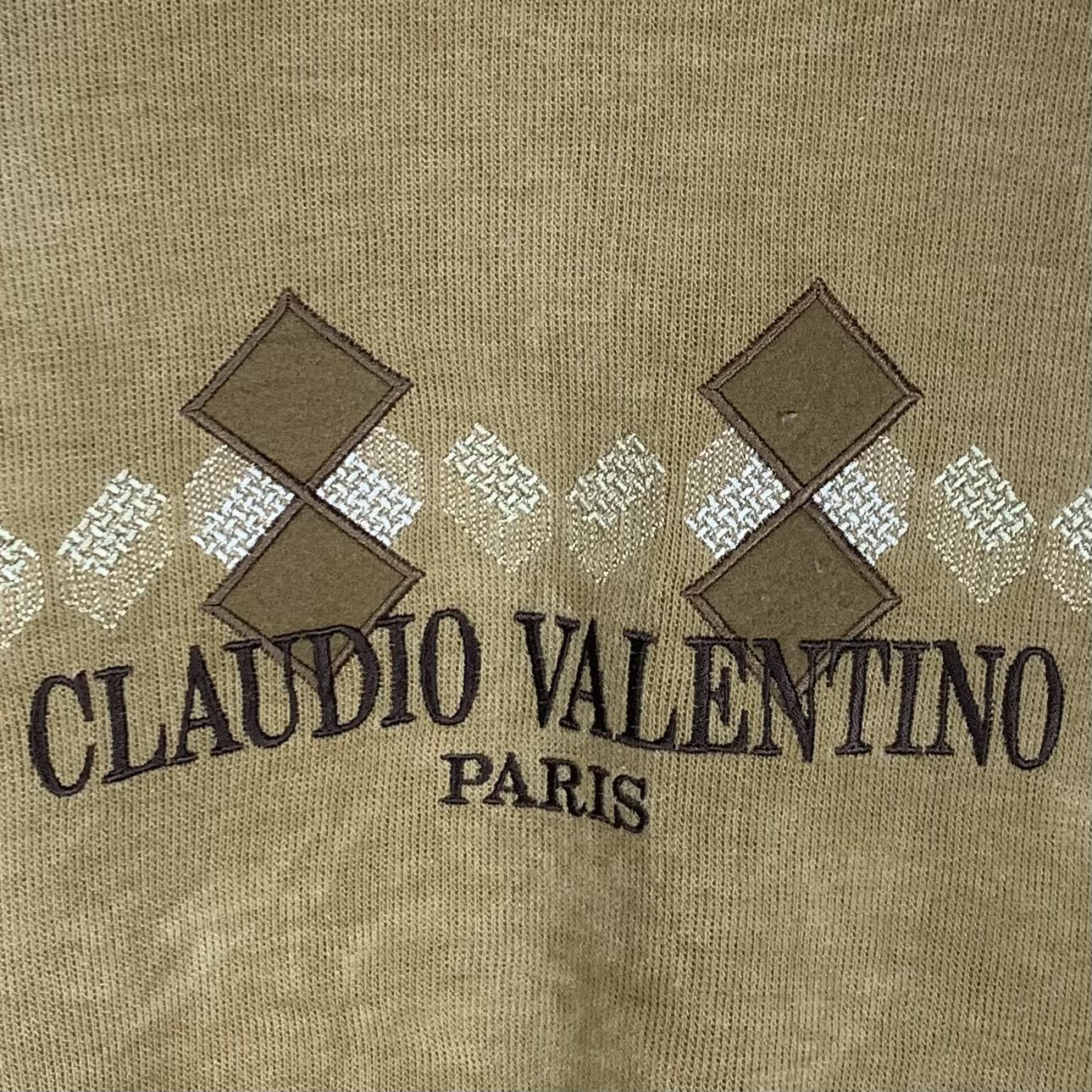 Valentino Vintage Claudio Valentino Sweatshirt Crewneck Size US M / EU 48-50 / 2 - 4 Thumbnail