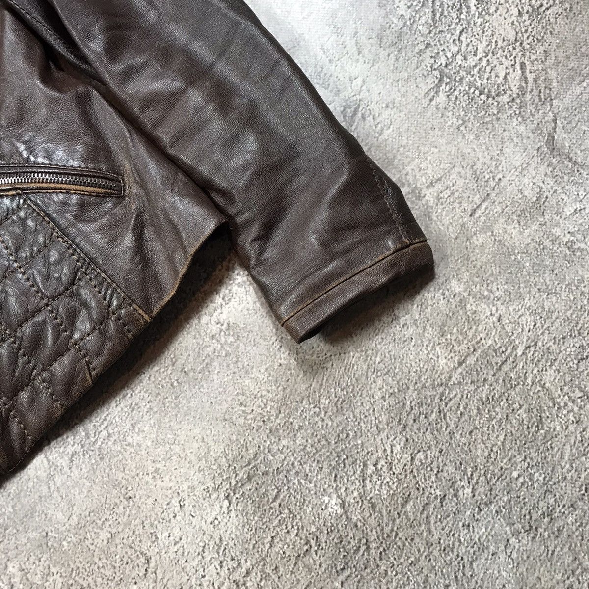 Vintage Vintage 90s Quilted Black Jacket Y2K Streetwear Distressed M Size M / US 6-8 / IT 42-44 - 5 Thumbnail