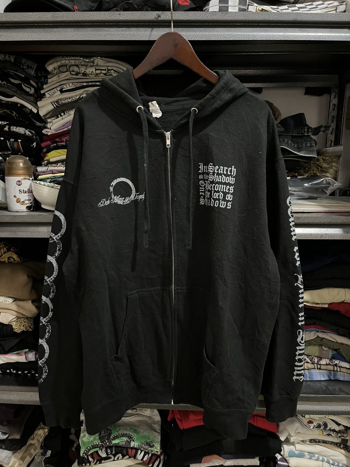 💸BINDINGOFFER💸Dark mirror ov tragedy zip hoodie