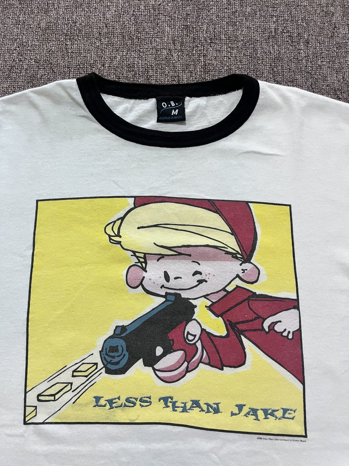 Band Tees Vtg 90’s RARE Less Than Jake Band T shirt Size US M / EU 48-50 / 2 - 2 Thumbnail