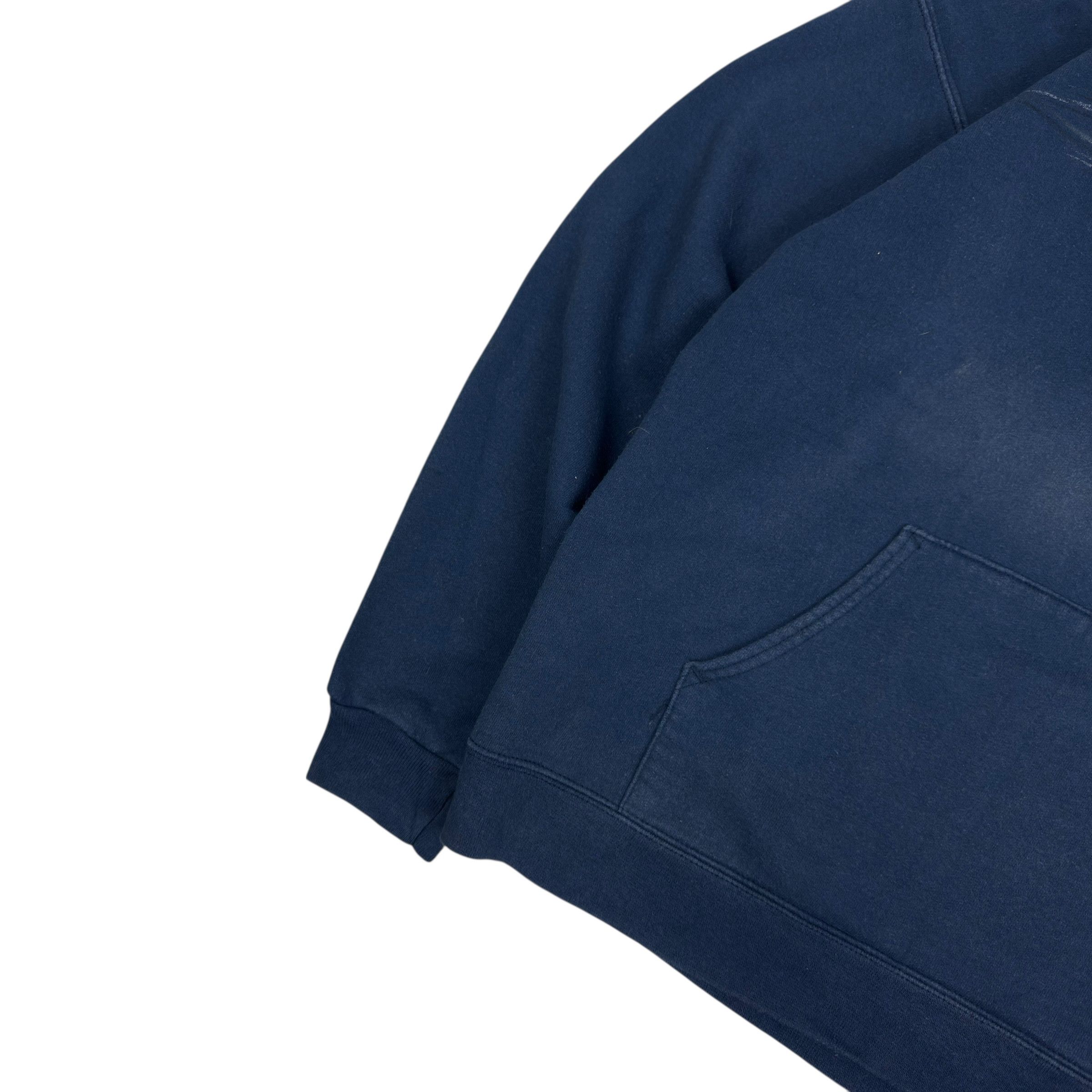 Harley Davidson Harley-Davidson Men's Blue Cotton Pullover Hoodie S (34-36) Size US S / EU 44-46 / 1 - 8 Thumbnail