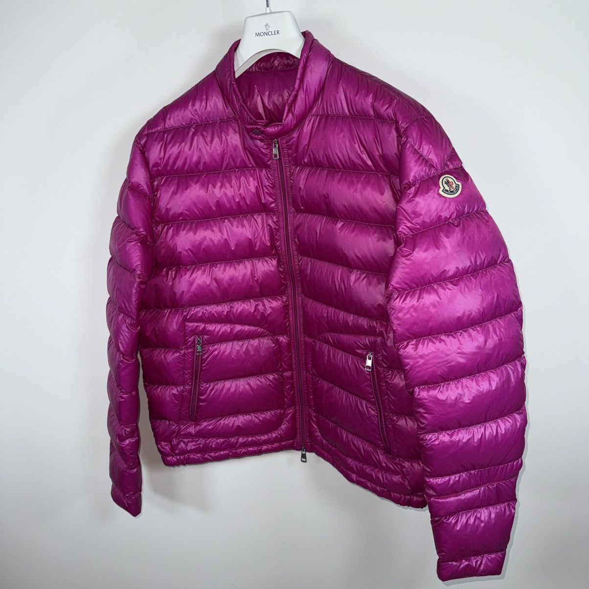 Moncler Moncler Acorus Men’s Down Puffer Jacket Size 6 (XXL) Pink Size US XXL / EU 58 / 5 - 2 Thumbnail