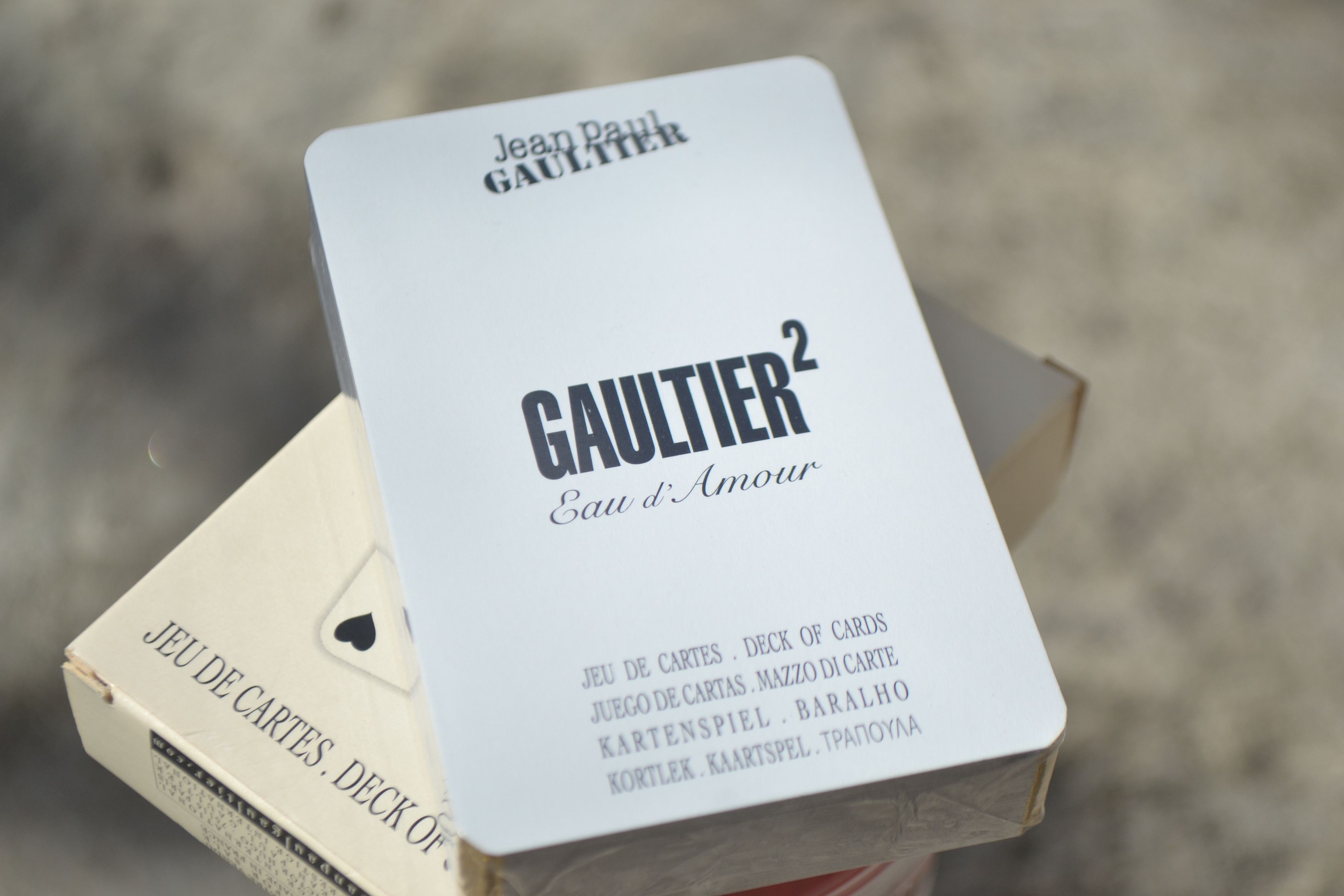 Jean Paul Gaultier RARE Gaultier 2 – Eau d'Amour Playing Cards Size ONE SIZE - 7 Thumbnail