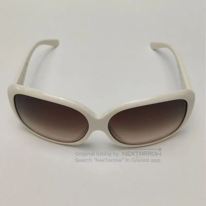 Prada Prada Logo Frame Sunglasses with Gradient Lenses. Size ONE SIZE - 8 Thumbnail