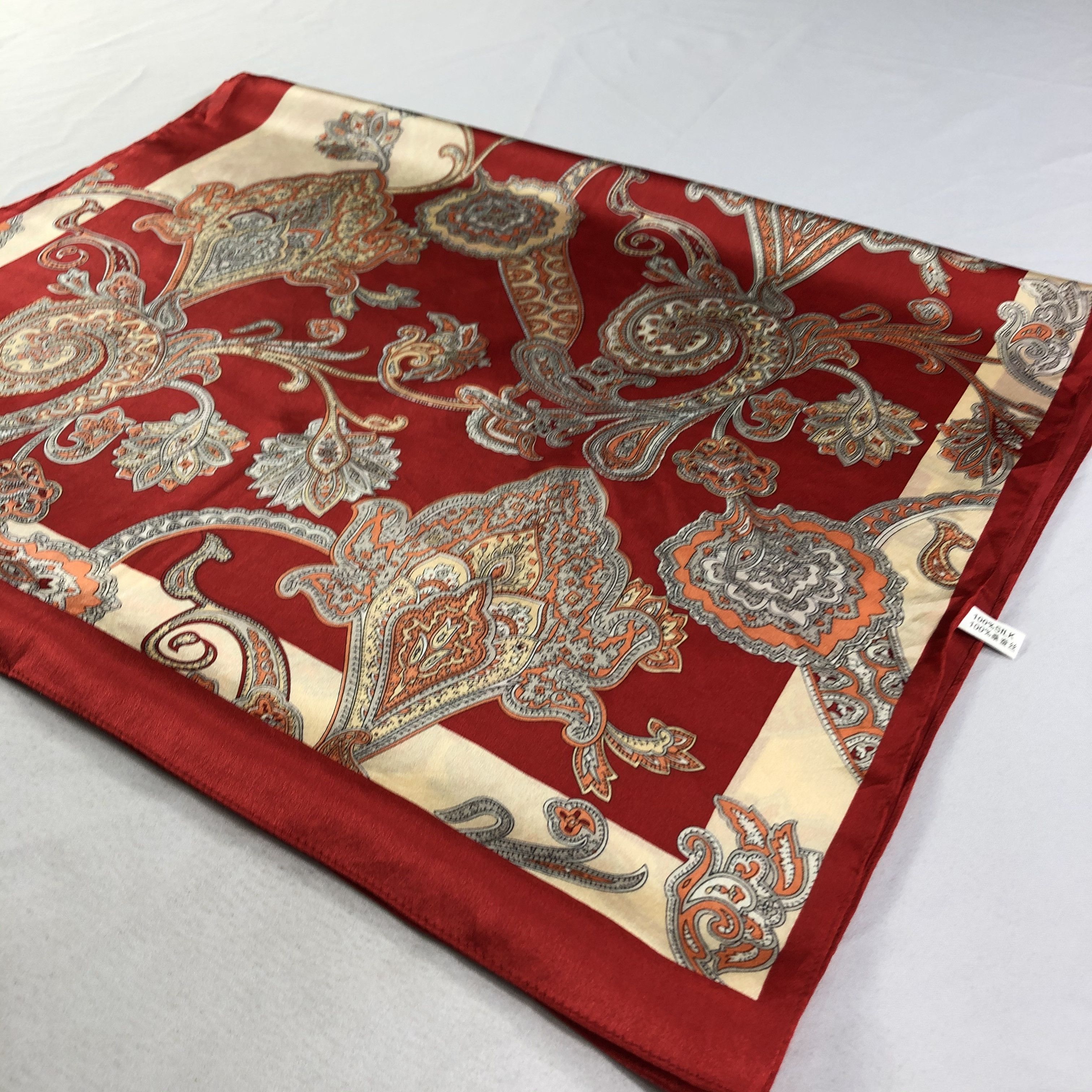 Vintage Vintage Silk Scarf Size ONE SIZE - 4 Thumbnail