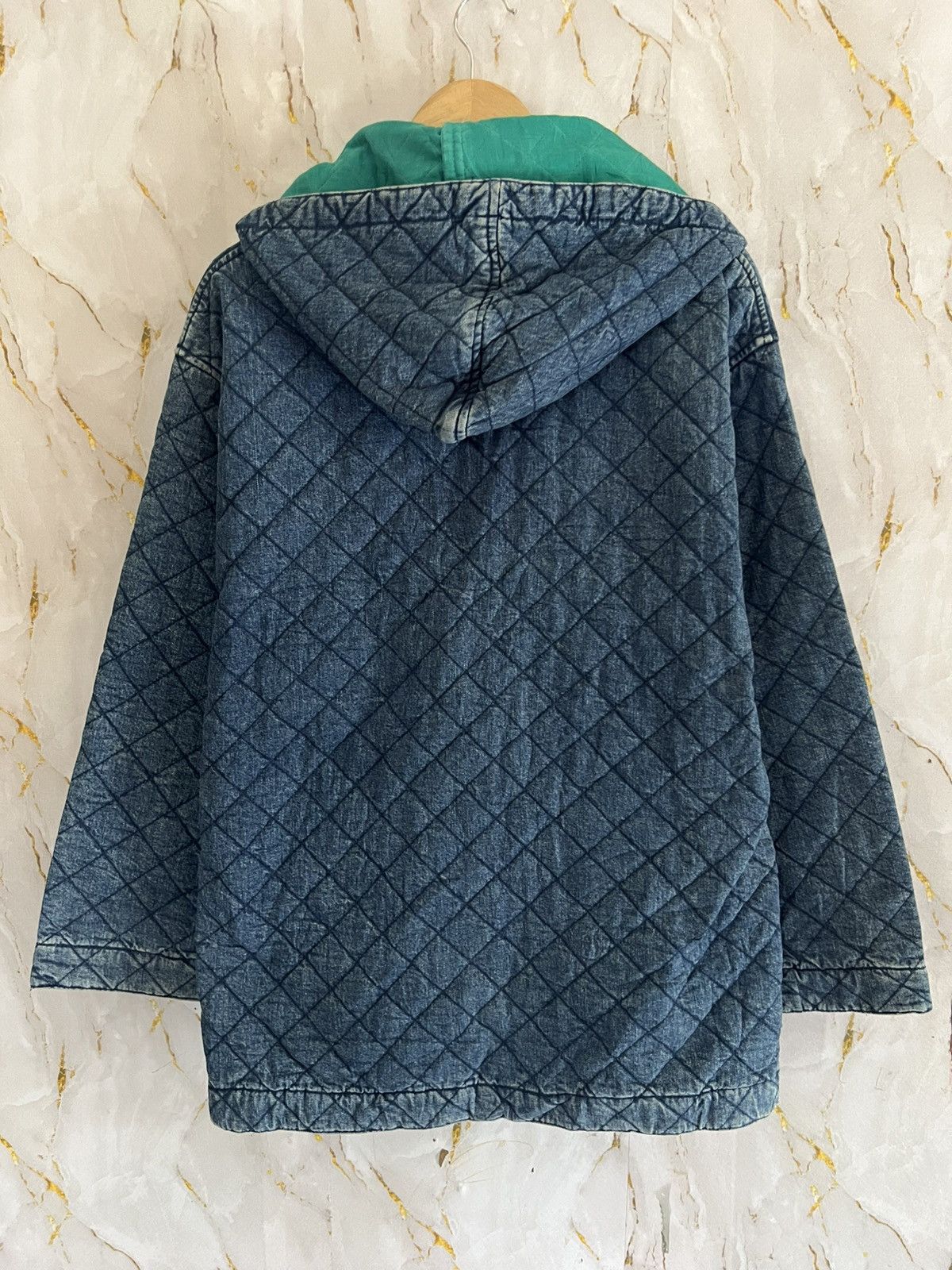 Benetton VINTAGE BENETTON DENIM JACKET Size US XXL / EU 58 / 5 - 2 Thumbnail