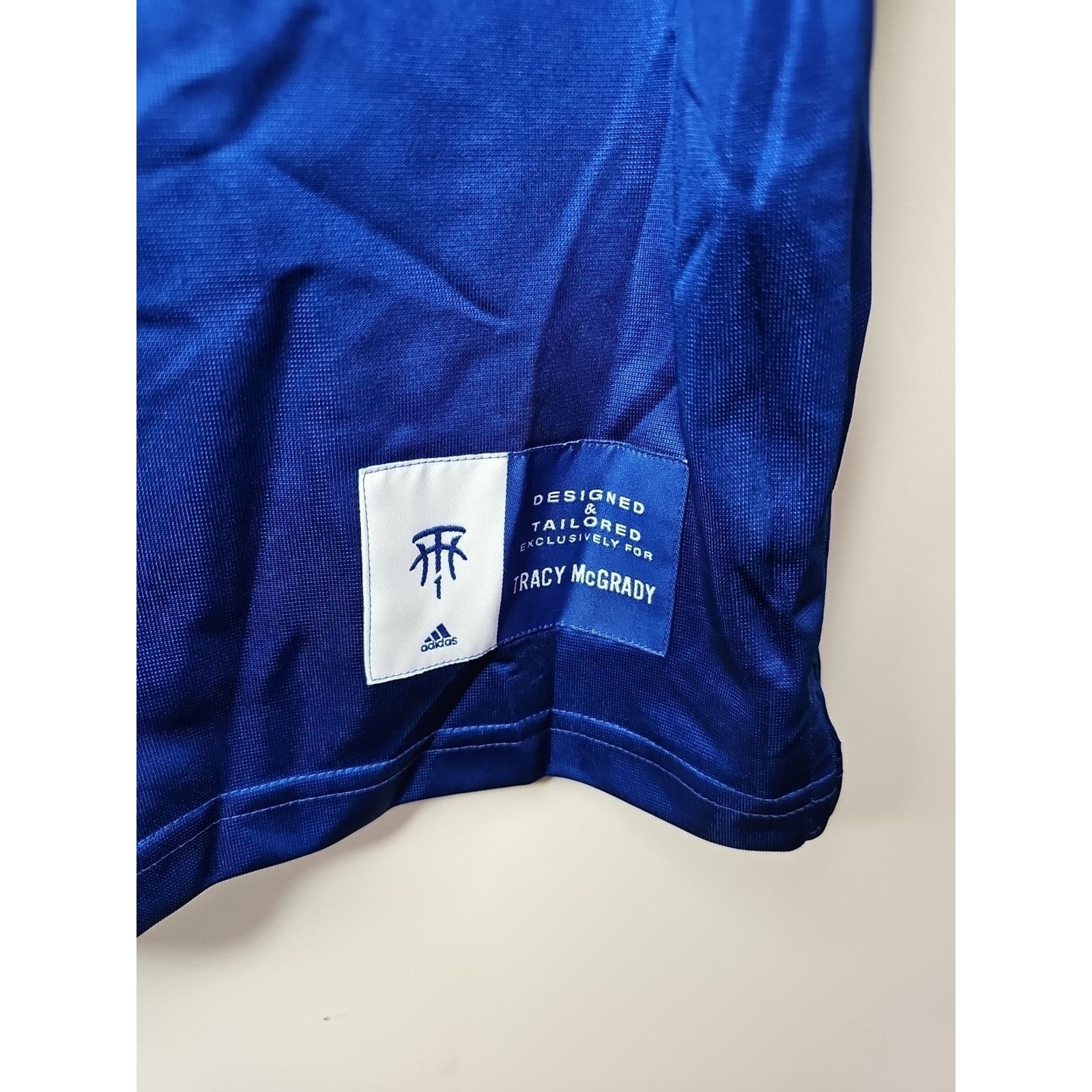 Adidas Adidas Designed Exclusively Tracy McGrady Blue Jersey Size M Size US M / EU 48-50 / 2 - 3 Thumbnail