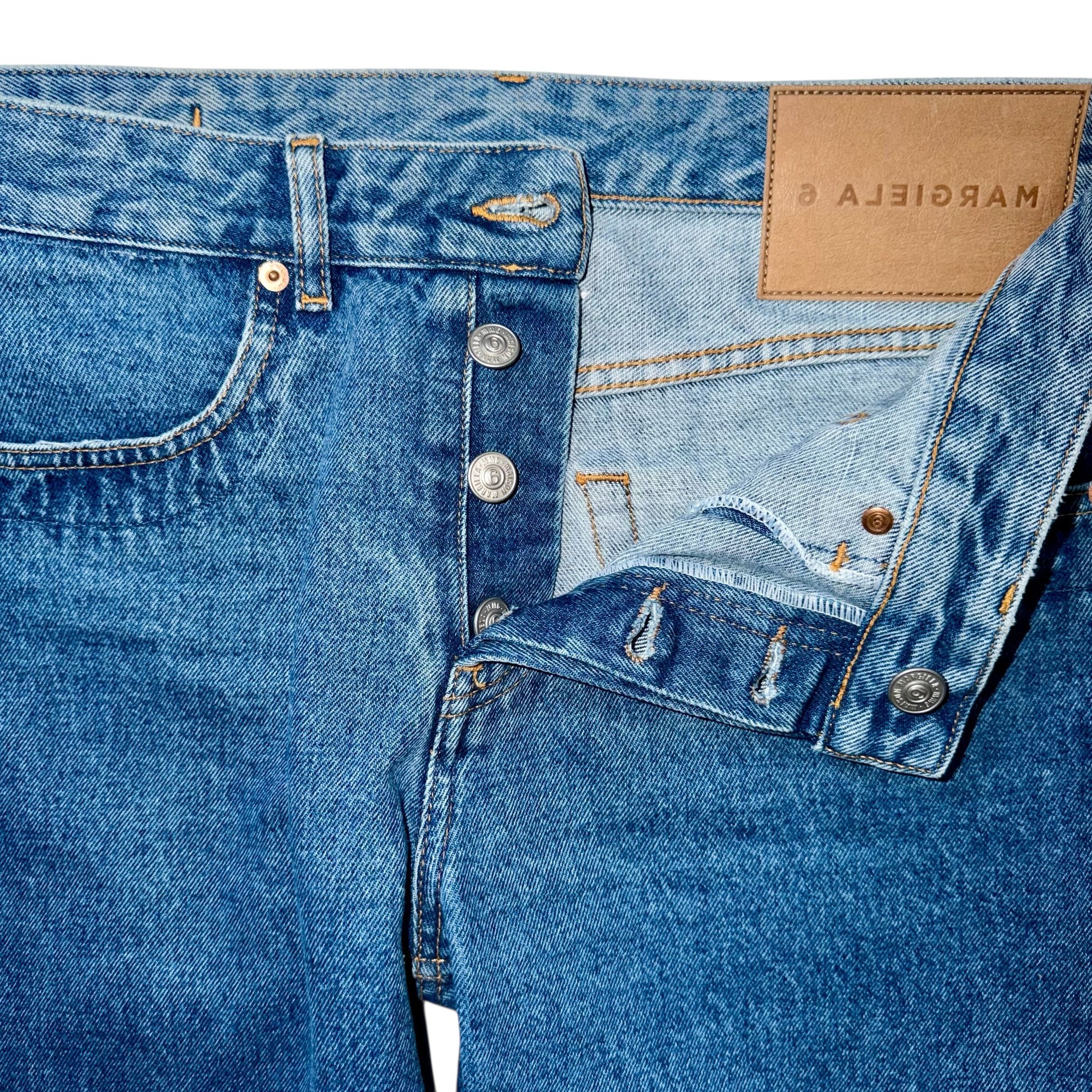 Maison Margiela Maison Margiela MM6 2021 Inside Out Panelled Jeans Size 28" / US 6 / IT 42 - 12 Thumbnail