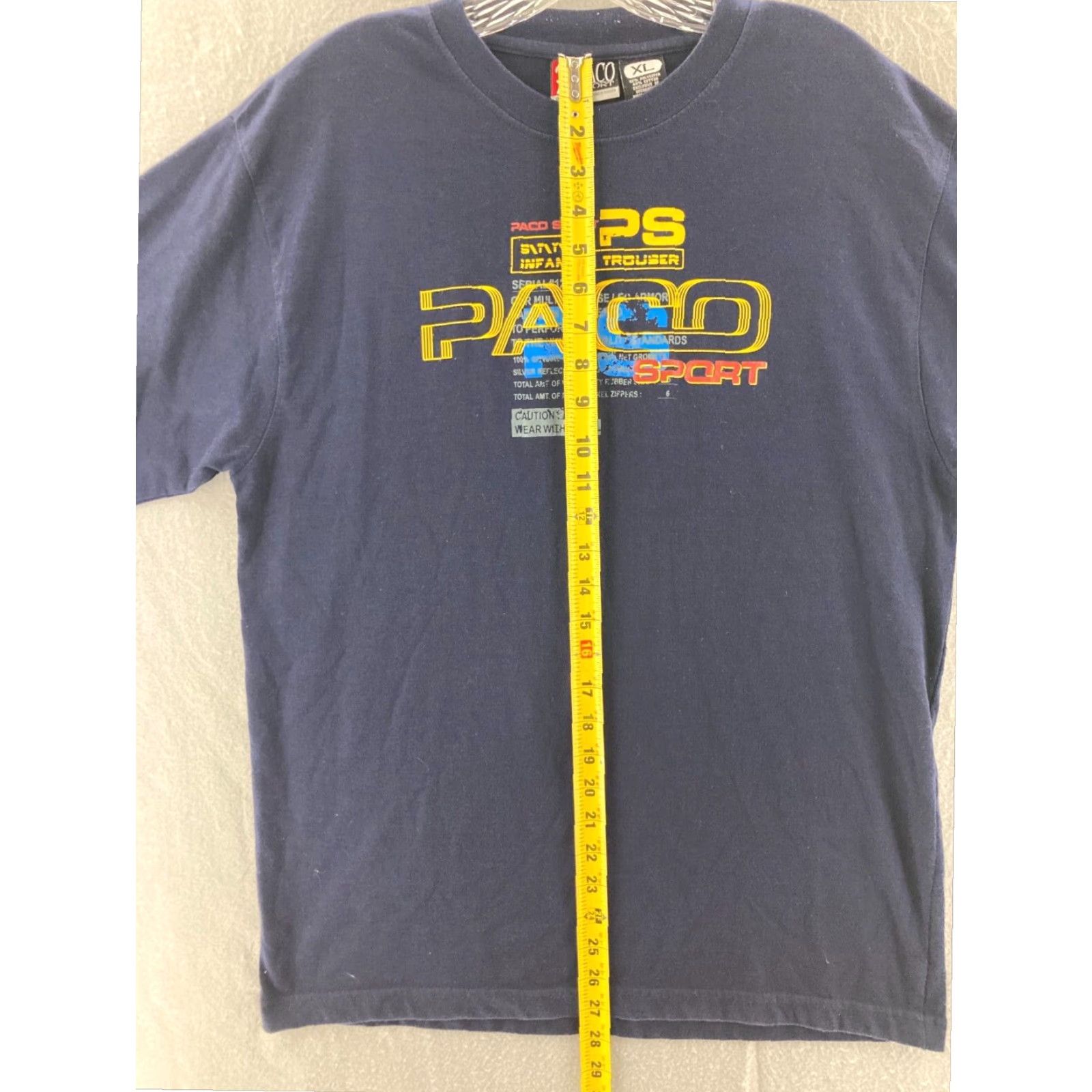 Vintage Paco Sports Shirt Mens XL Extra Large Short Sleeve Crew Neck Size US XL / EU 56 / 4 - 3 Thumbnail
