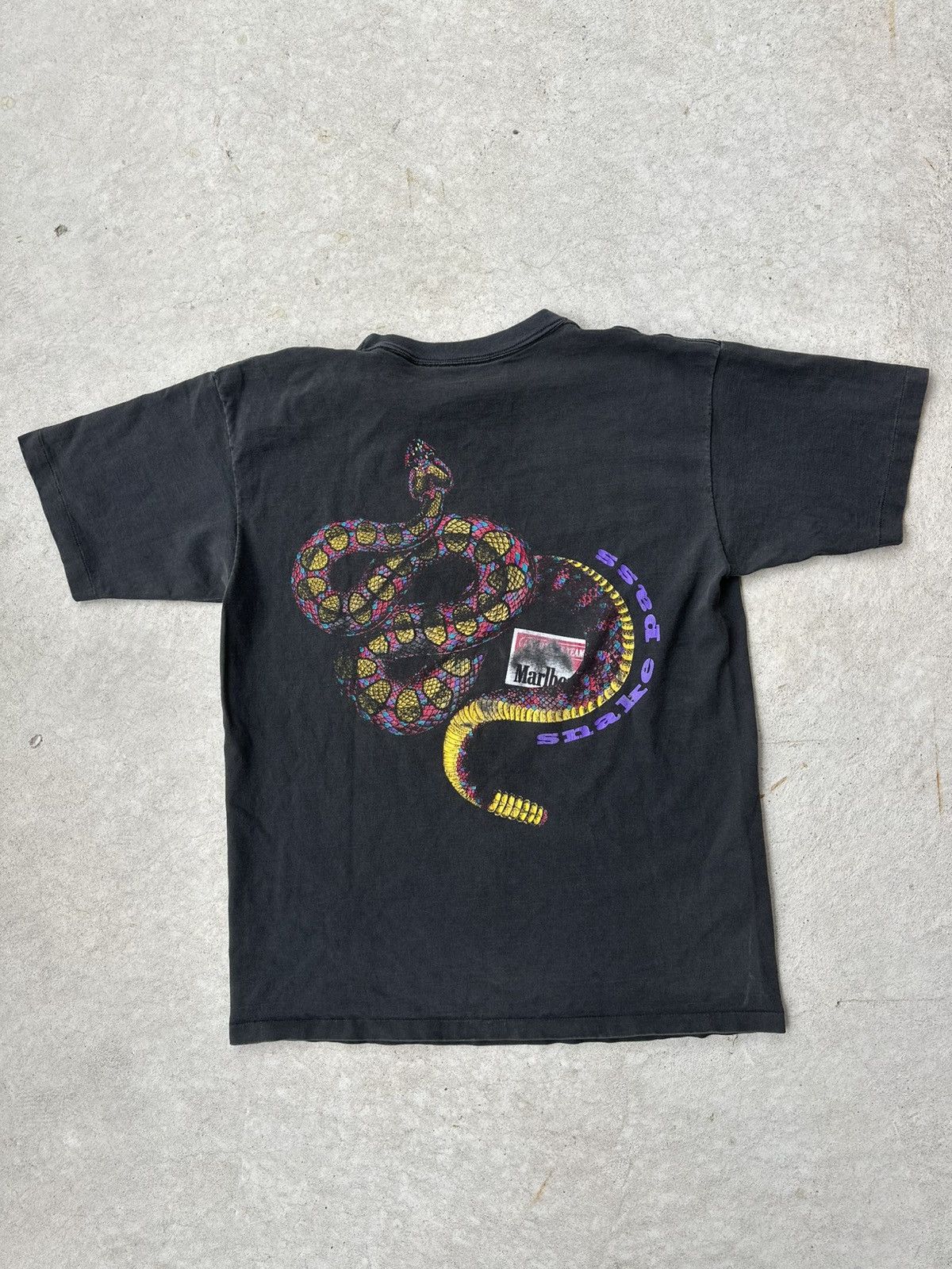 Vintage Marlboro Cigarettes T-Shirt 90s Smoke – For All To Envy