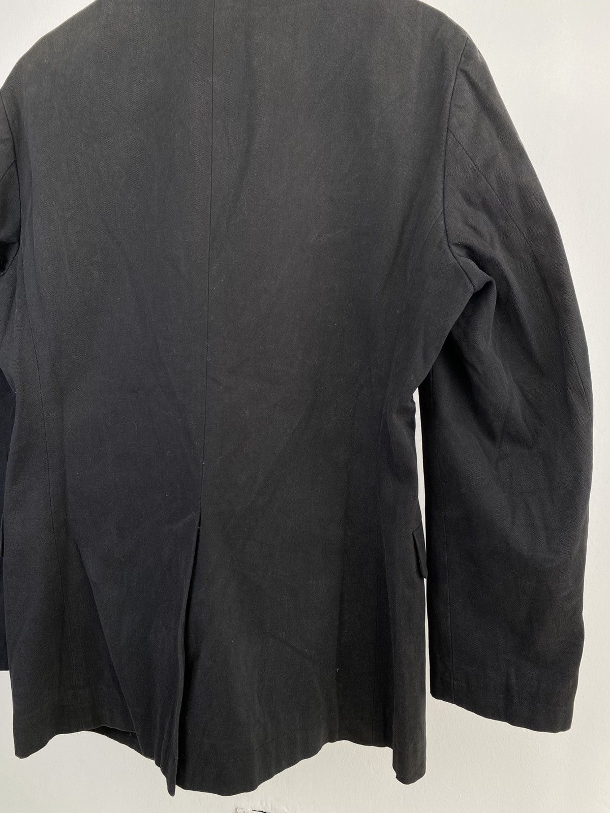 Yohji Yamamoto Vintage 90's A.A.R Yohji Design Studio Cotton Blazer Jacket Size US L / EU 52-54 / 3 - 10 Thumbnail
