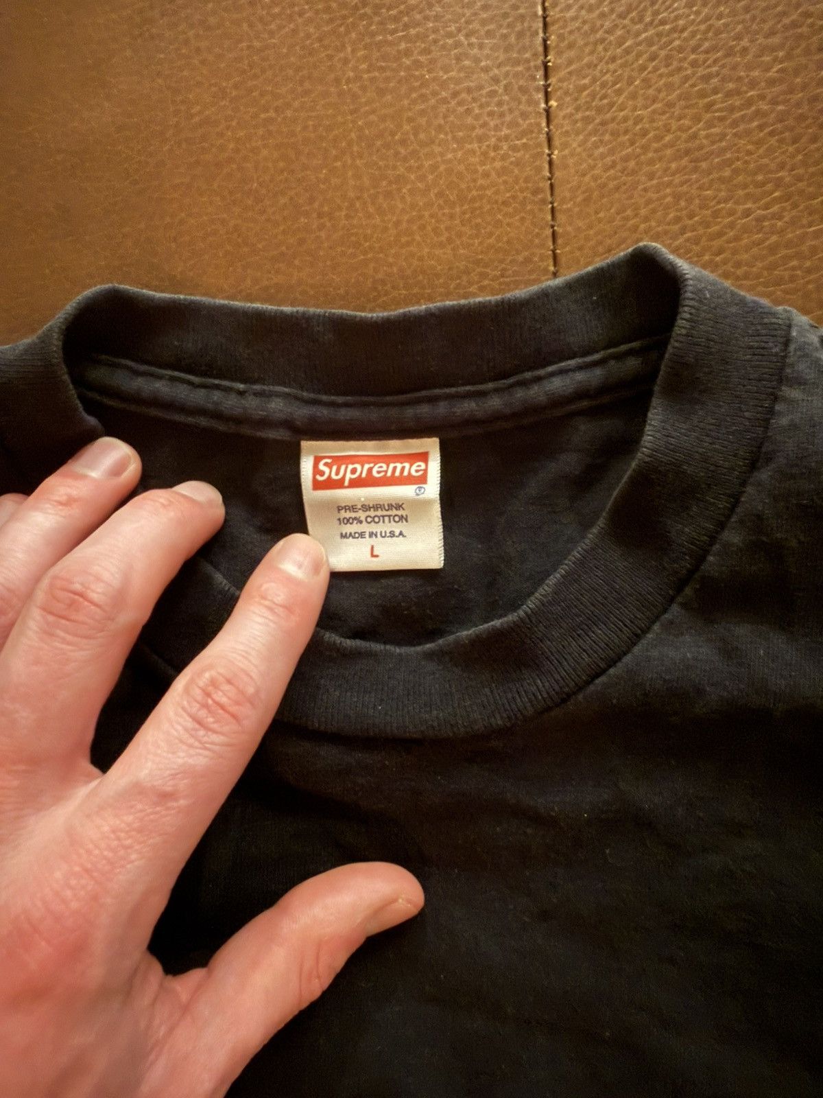 Supreme Supreme Ghost Town Tee 2009 Black Size US L / EU 52-54 / 3 - 4 Thumbnail