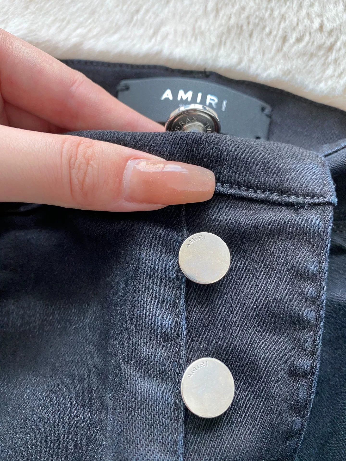 Amiri amiri black mx2 denim pants Size US 26 / EU 42 - 6 Thumbnail