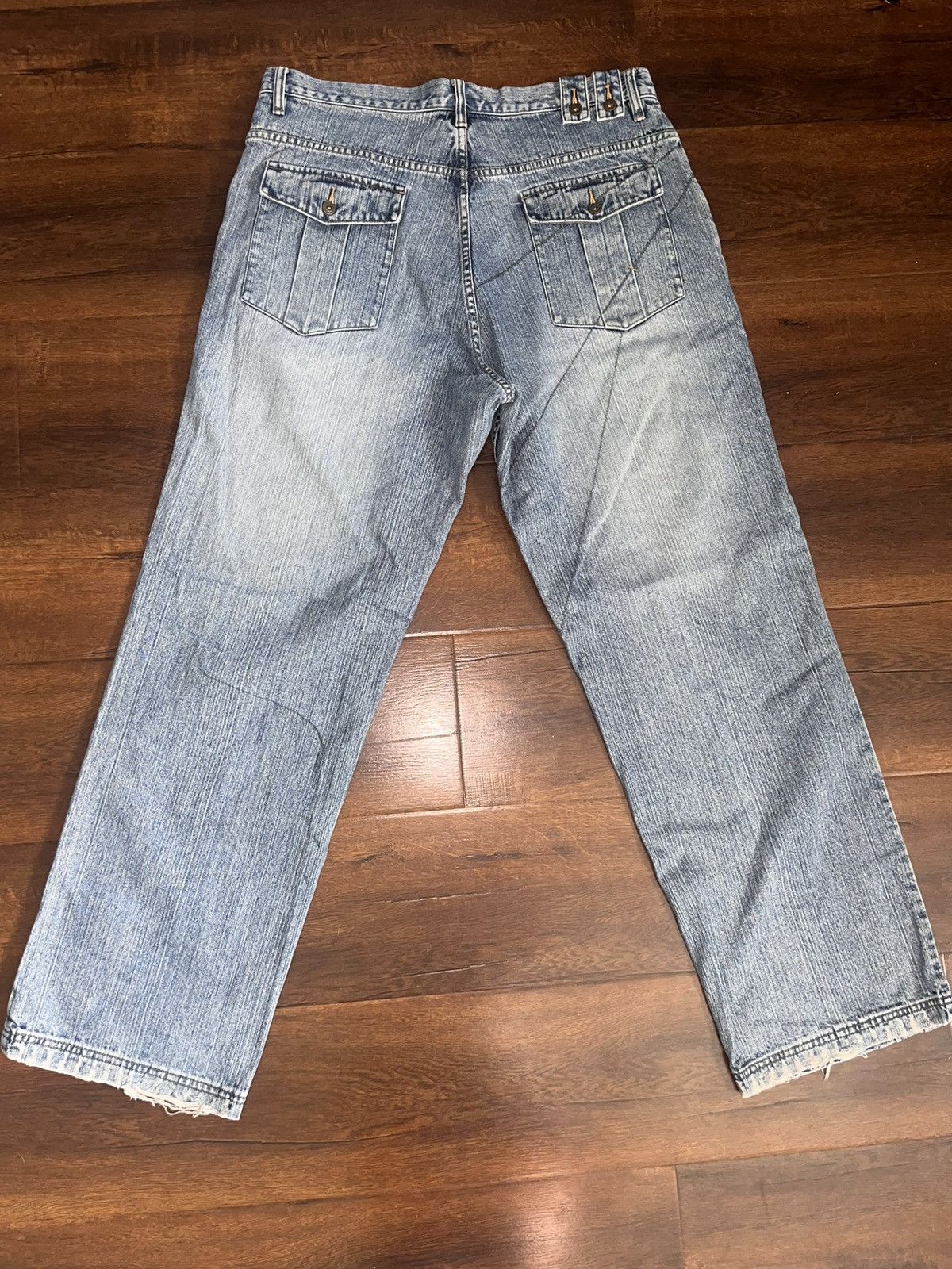 Sean John × Vintage Vintage Sean John Y2K Baggy Jeans Size US 36 / EU 52 - 4 Thumbnail
