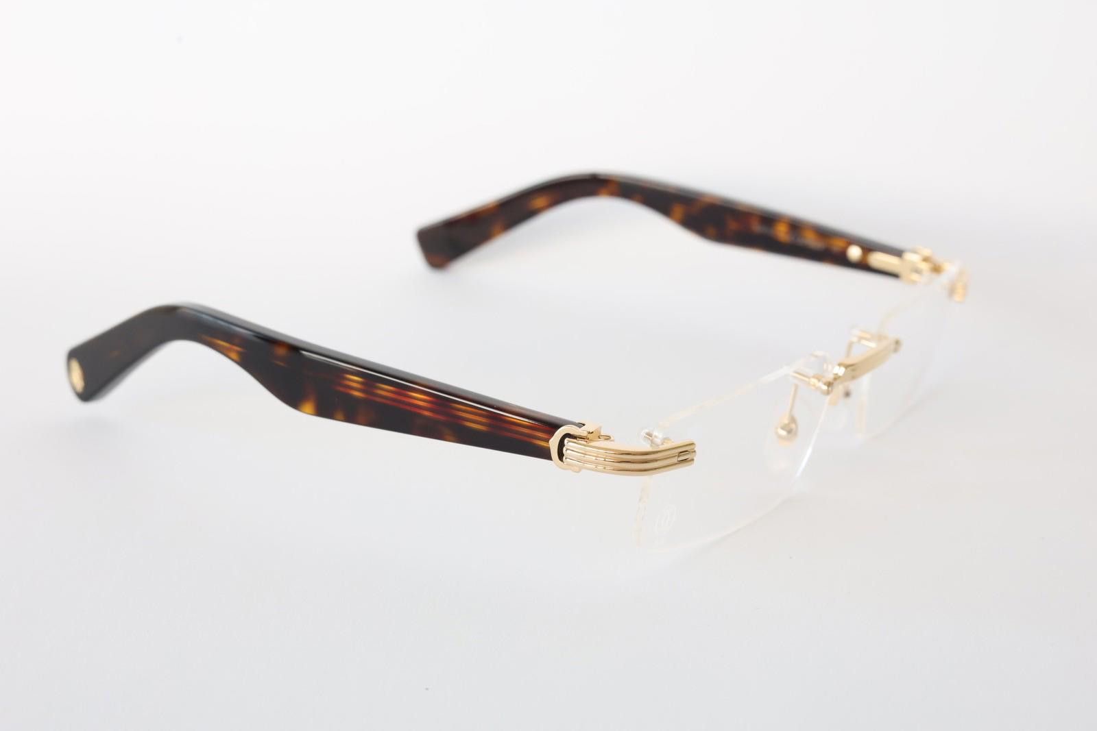 Cartier New Cartier eyewear optical eyeglasses CT0537O 002 gold Size ONE SIZE - 7 Thumbnail