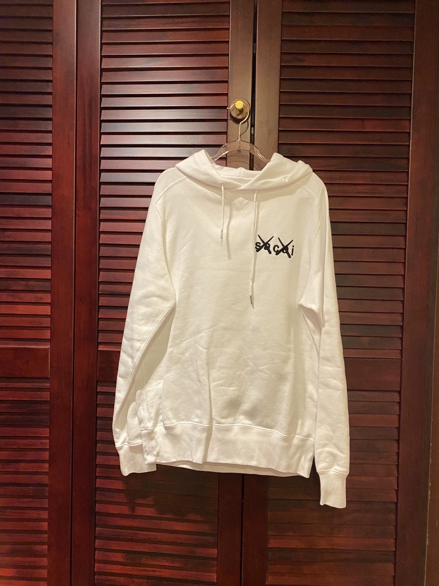 Sacai Sacai x Kaws White Hoodie Sweatshirt Size M / US 6-8 / IT 42-44 - 1 Thumbnail