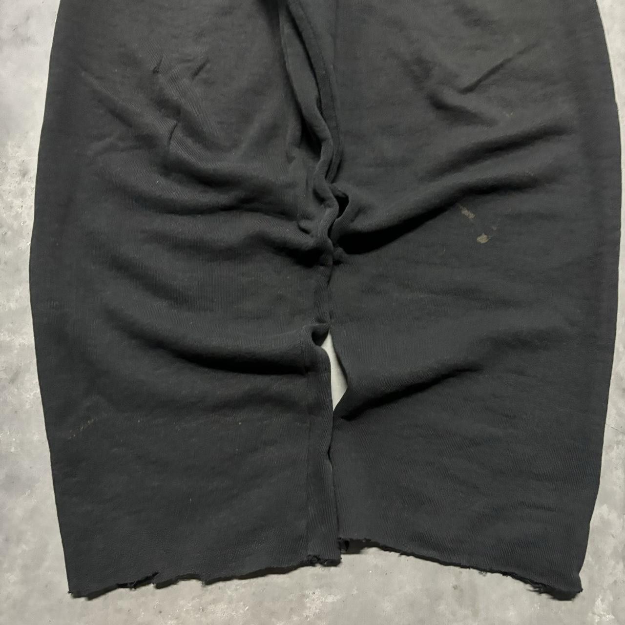 Japanese Brand × Vintage Vintage Y2K/2000s Black Skater Essential Sweatpants! Size US 34 / EU 50 - 5 Thumbnail